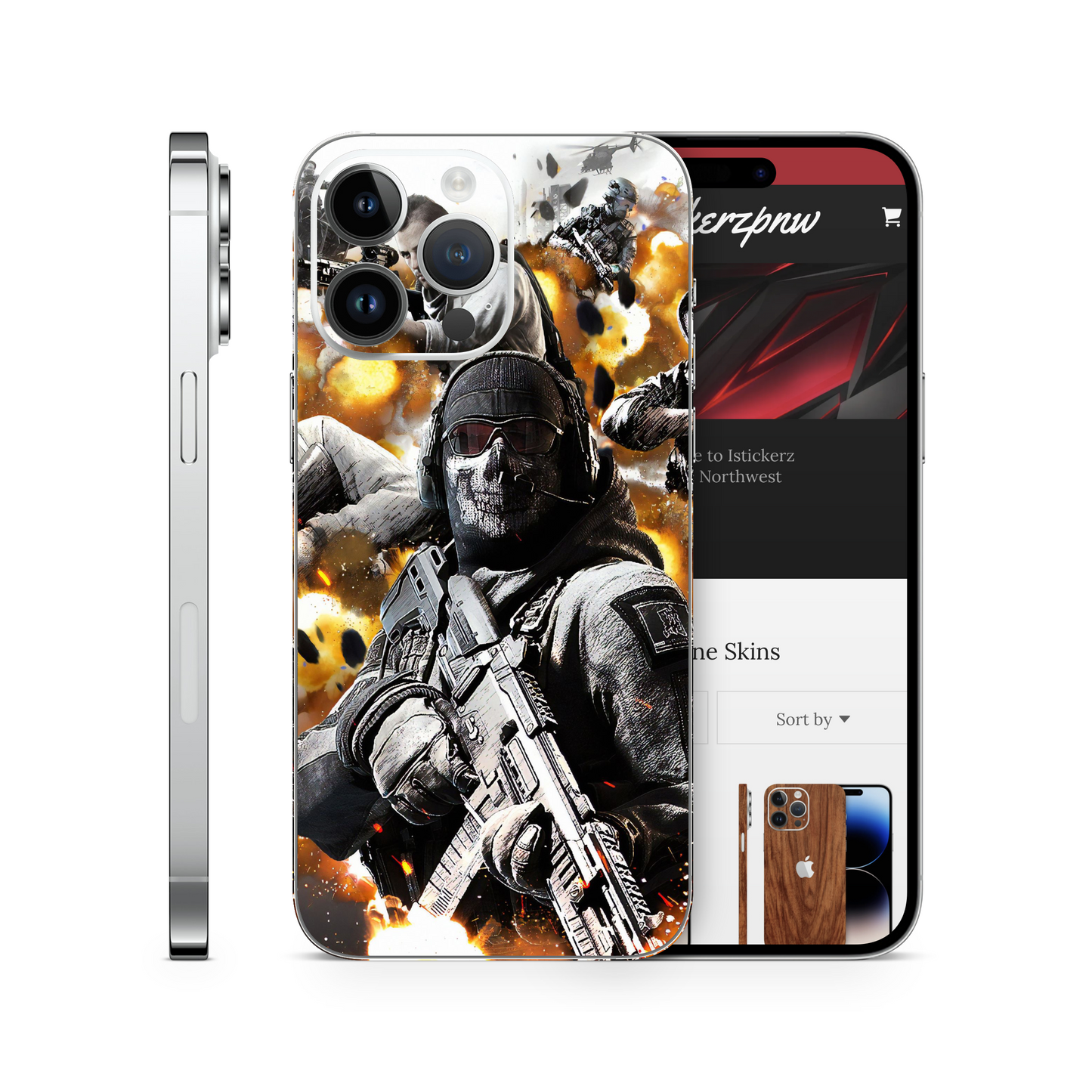 Vinyl Skins Army Compatible With Iphone