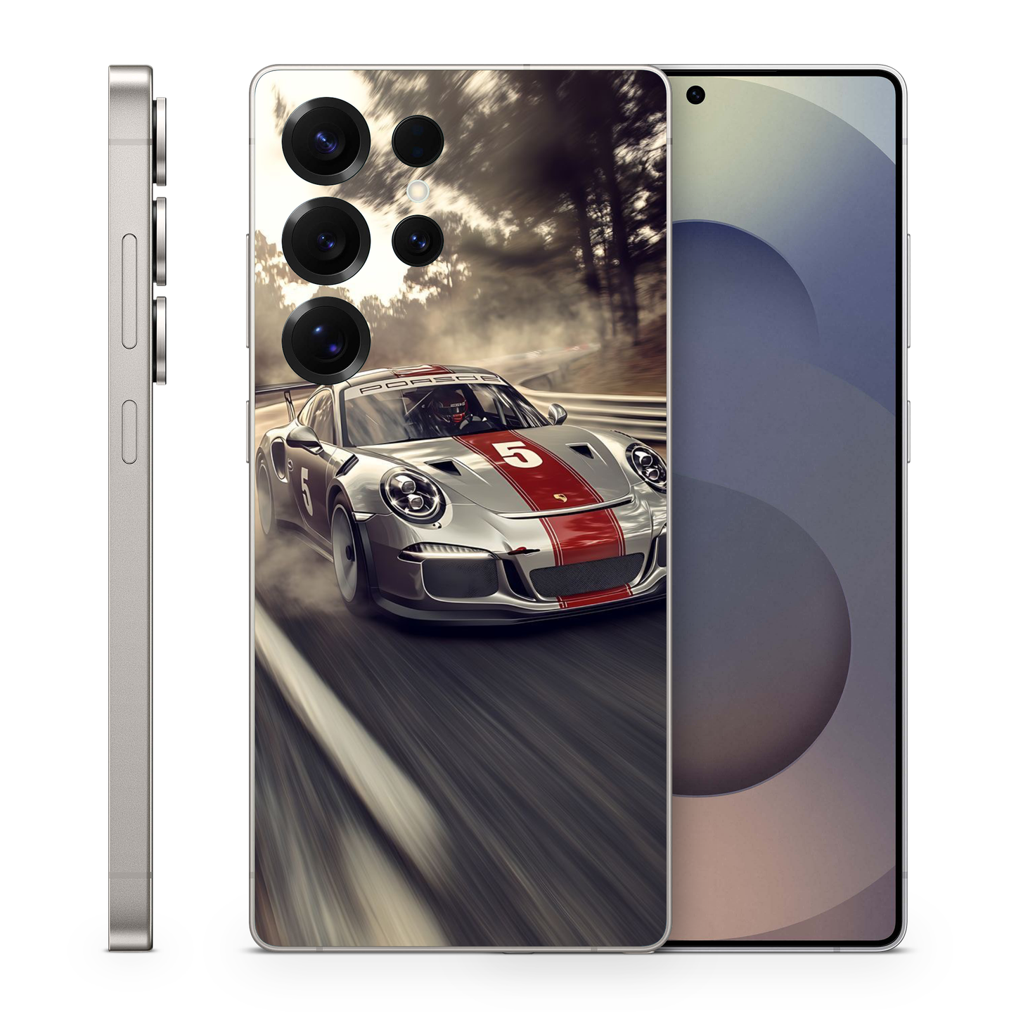 Vinyl Wrap Skin Auto Racing Compatible With Samsung Galaxy S Ultra