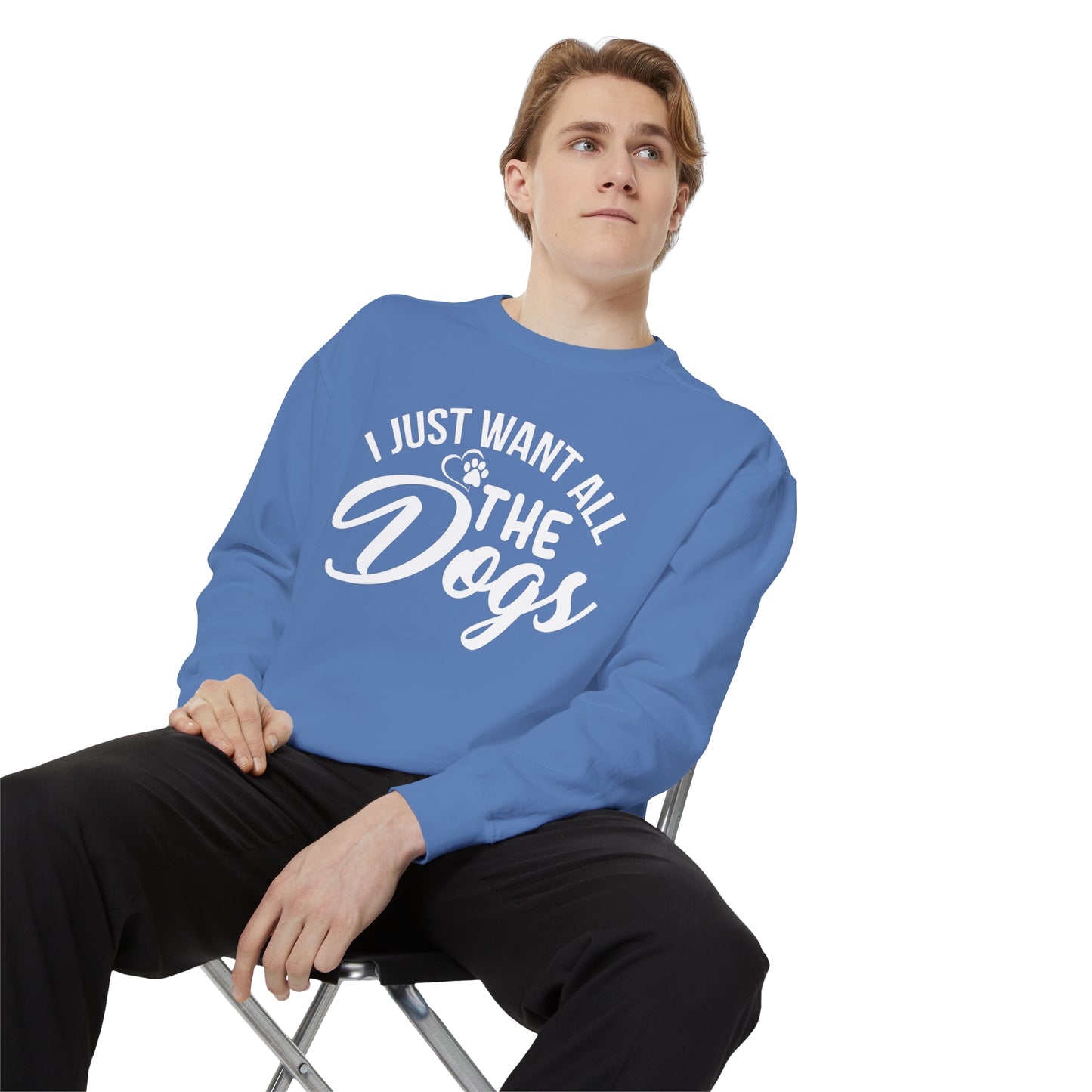 I Just Want All The Dogs Sweatshirt