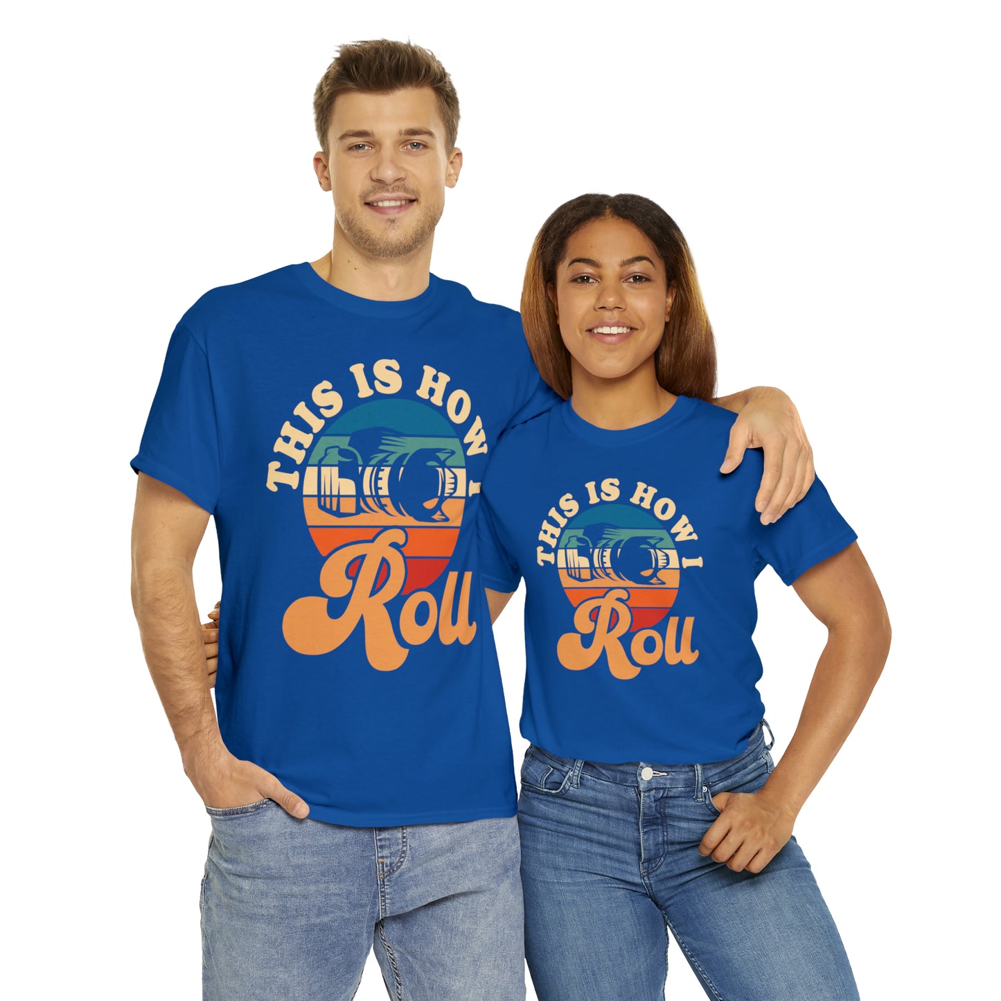This Is How I Roll Camera Photography Cotton Tee