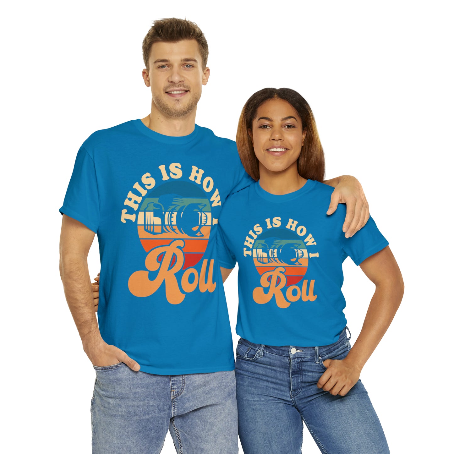 This Is How I Roll Camera Photography Cotton Tee