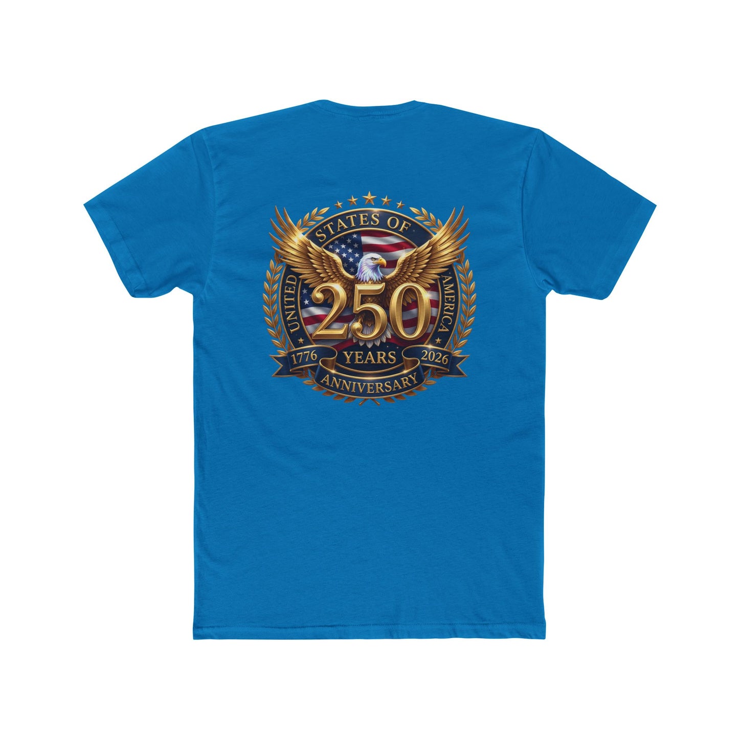 250th Anniversary Eagle T-Shirt — Patriotic USA Celebration Tee