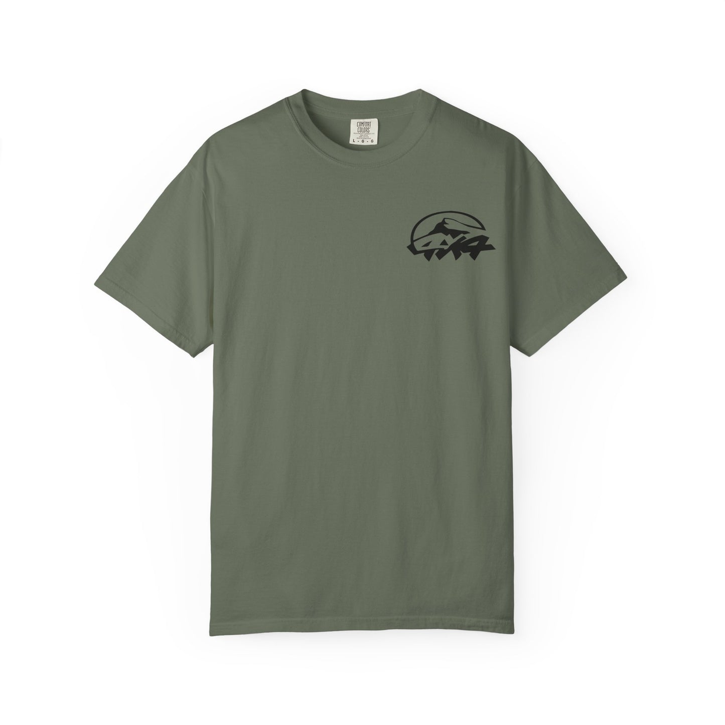 Patriotic Adventure T-Shirt – Unisex Garment-Dyed Tee for Outdoor Enthusiasts, Great for Jeep Lovers, Casual Wear, Gifts