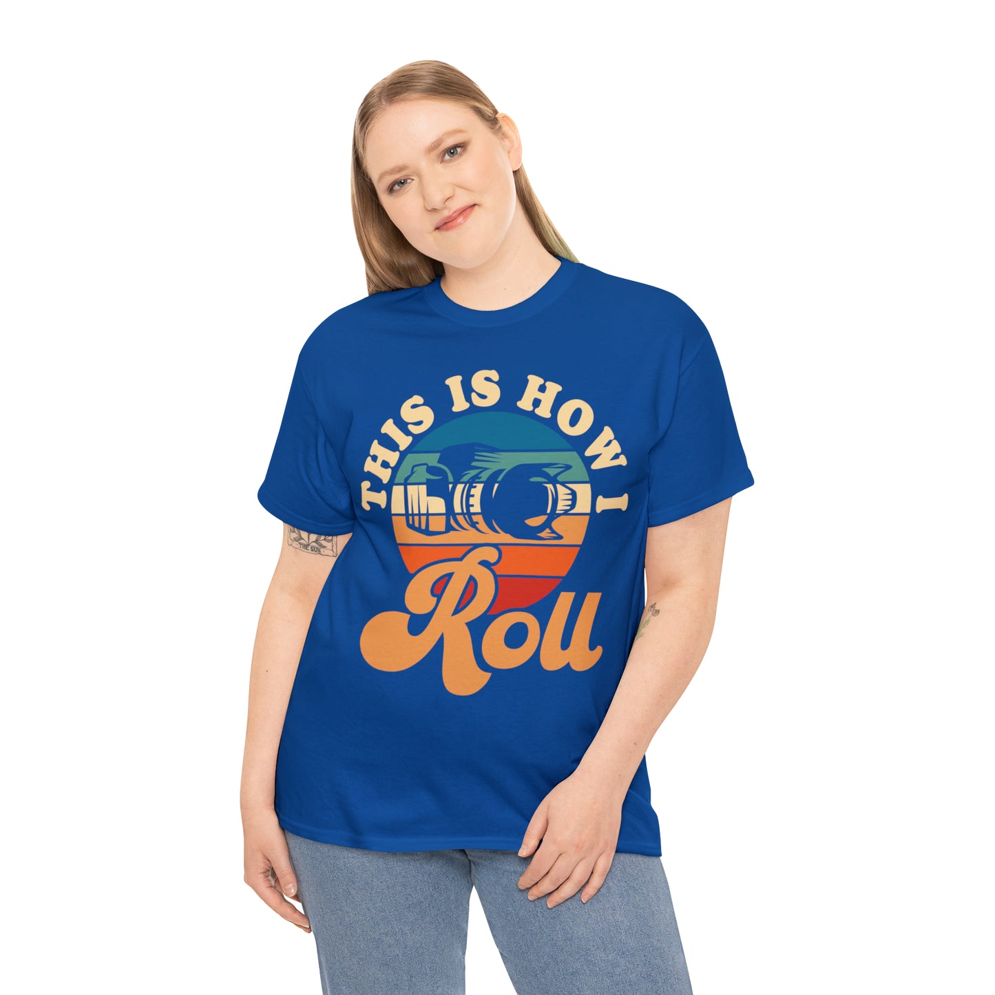 This Is How I Roll Camera Photography Cotton Tee