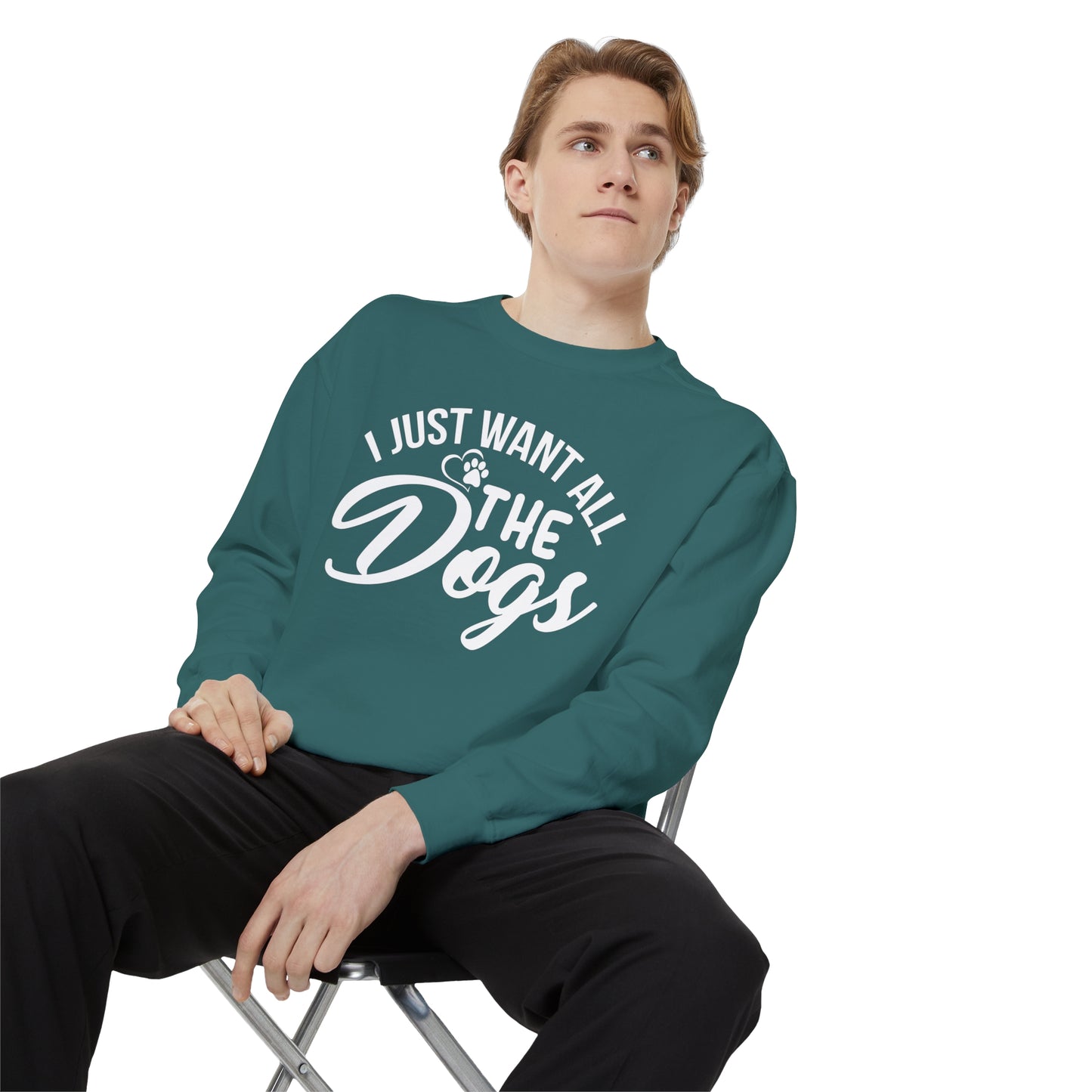 I Just Want All The Dogs Sweatshirt