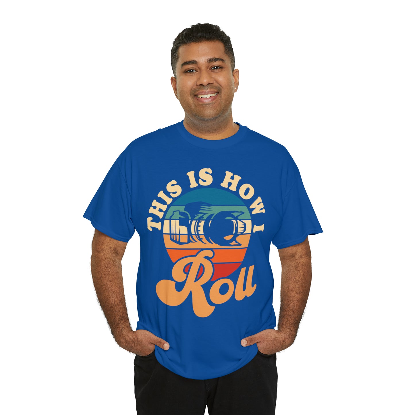 This Is How I Roll Camera Photography Cotton Tee