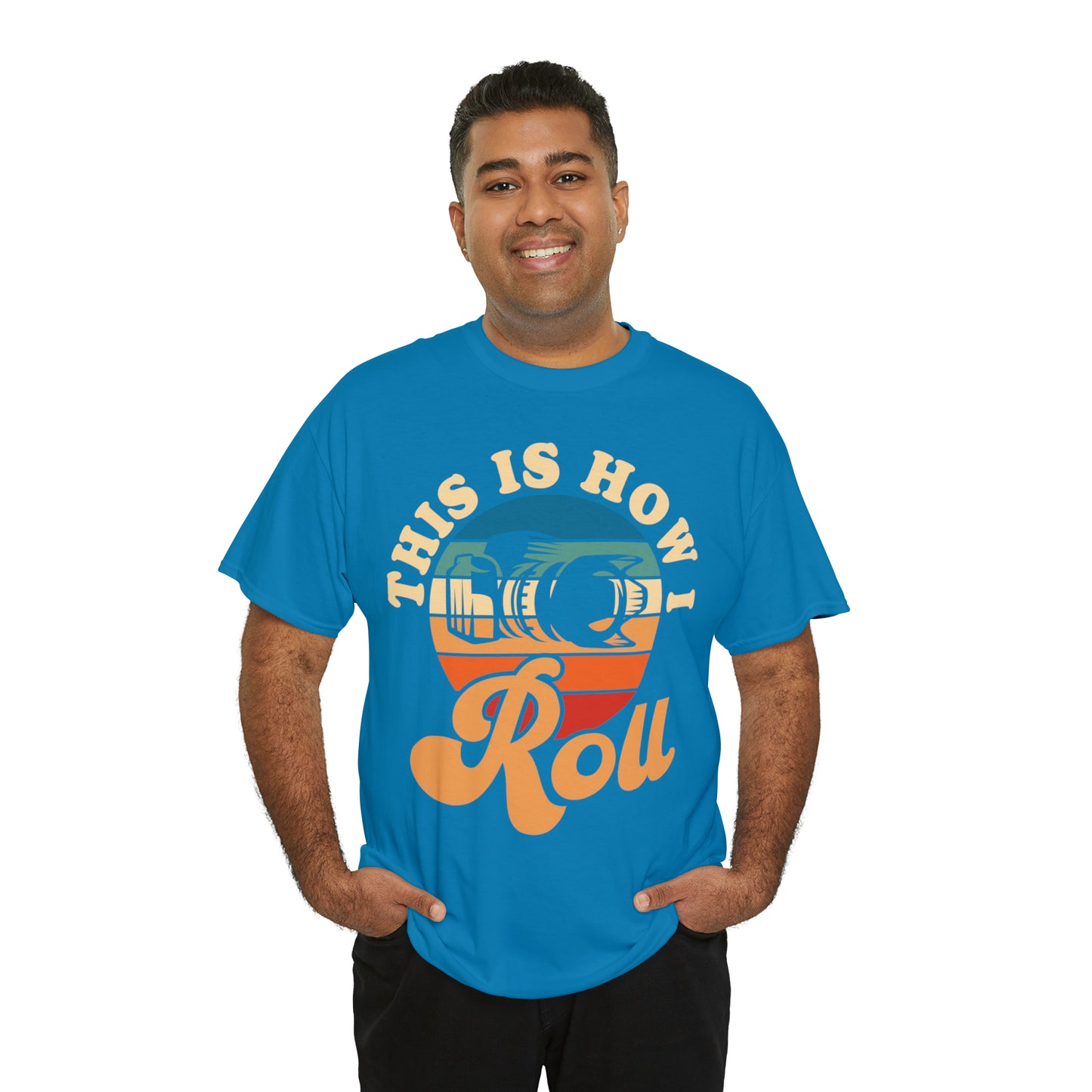 This Is How I Roll Camera Photography Cotton Tee