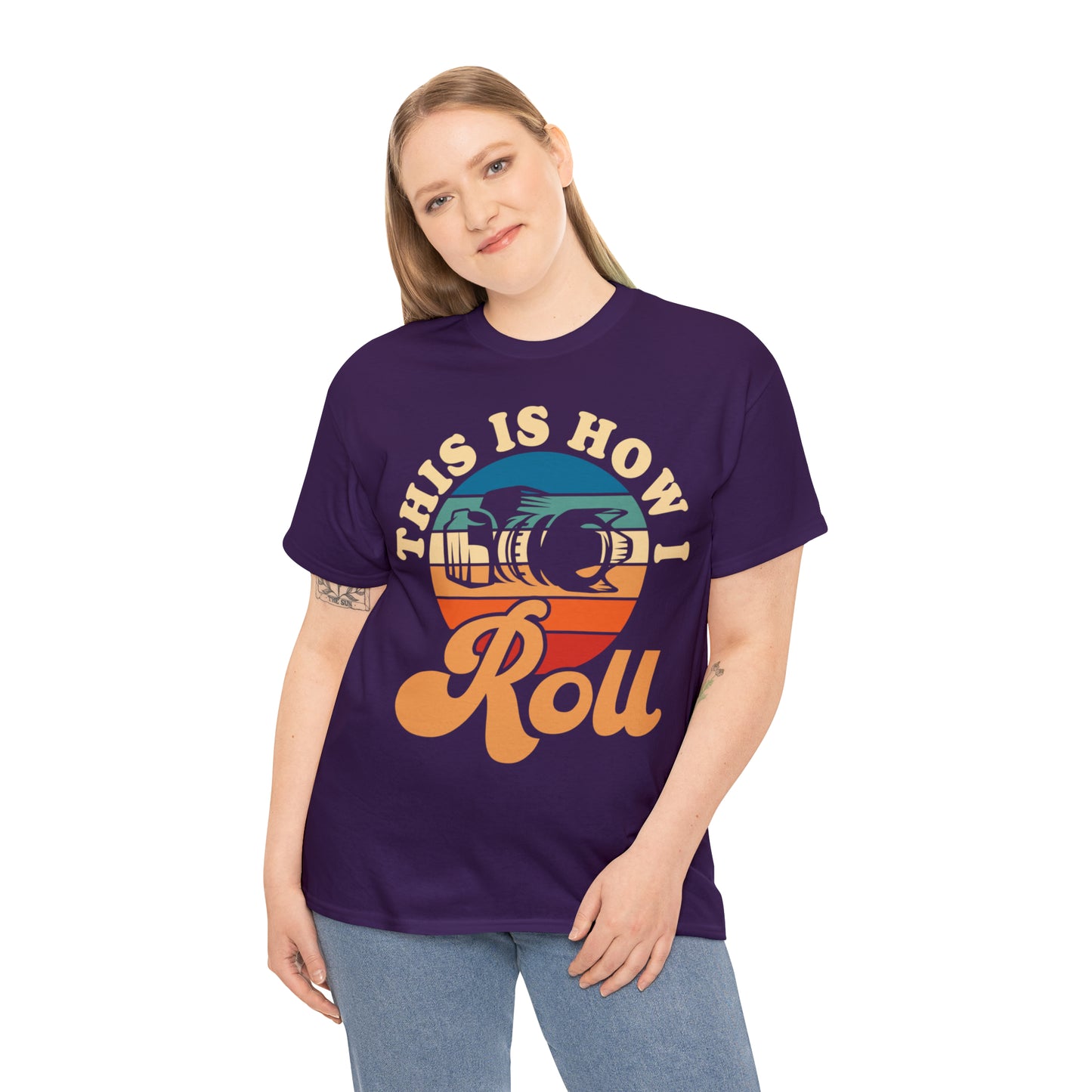 This Is How I Roll Camera Photography Cotton Tee