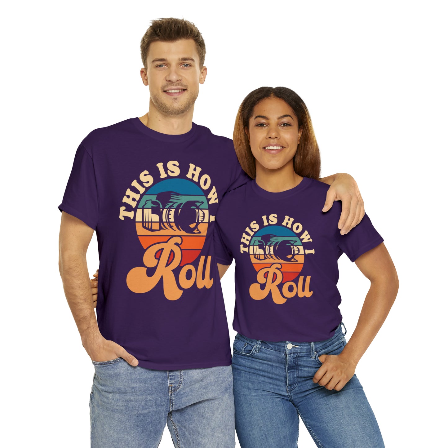 This Is How I Roll Camera Photography Cotton Tee