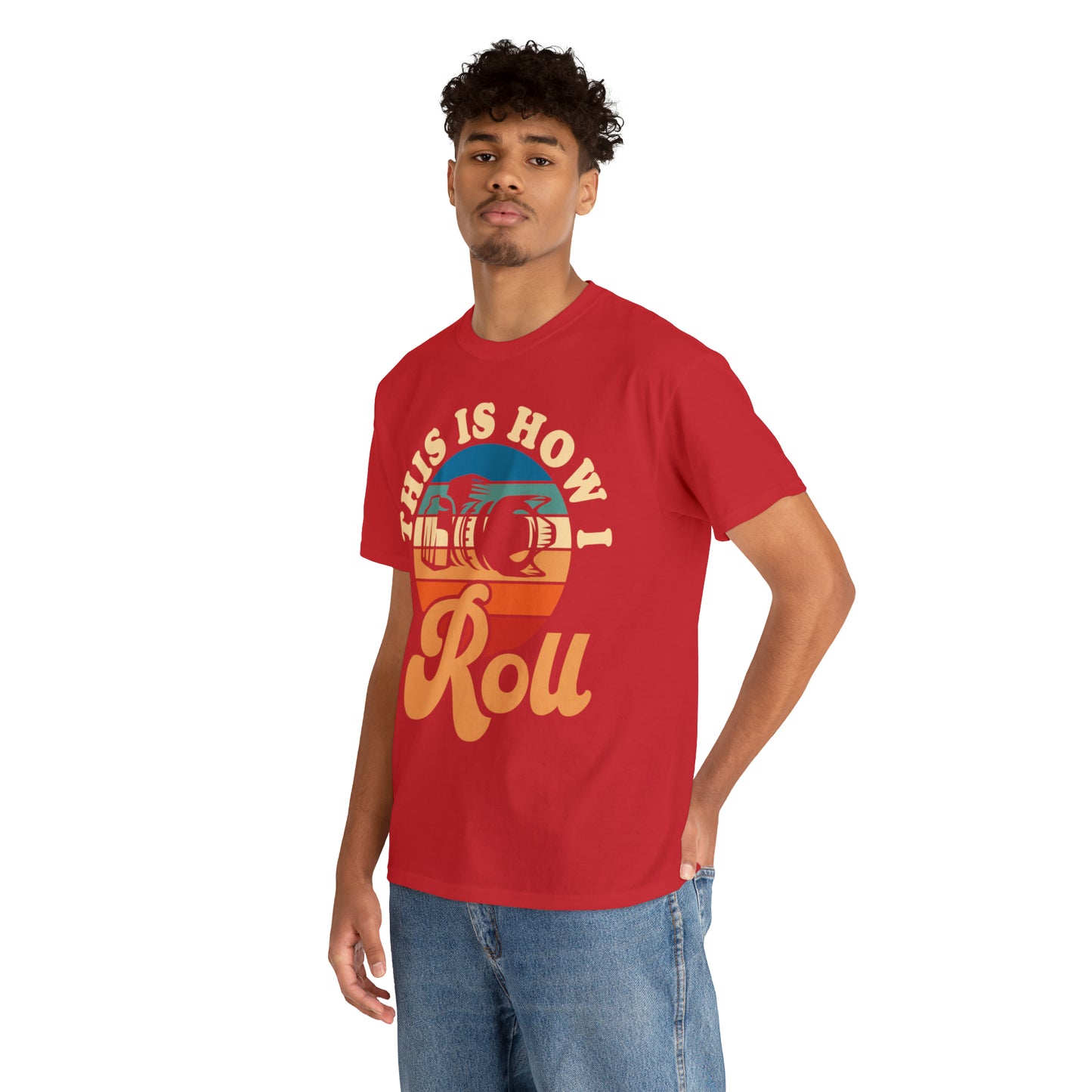This Is How I Roll Camera Photography Cotton Tee