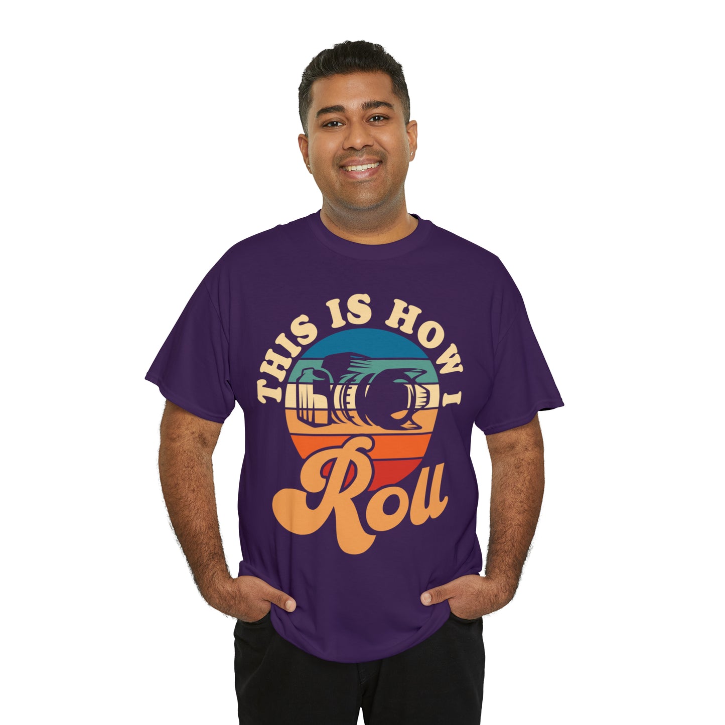 This Is How I Roll Camera Photography Cotton Tee