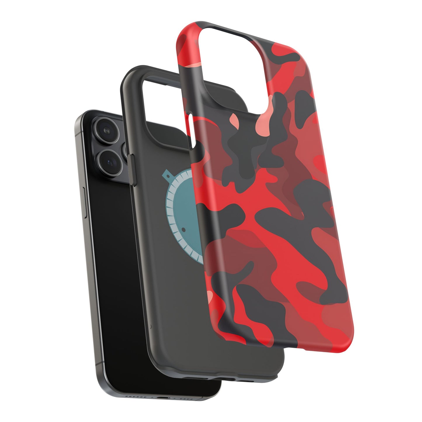Camo Magnetic Tough Case | Phone Protection, Trendy Accessory, Durable Cover, Unique Style