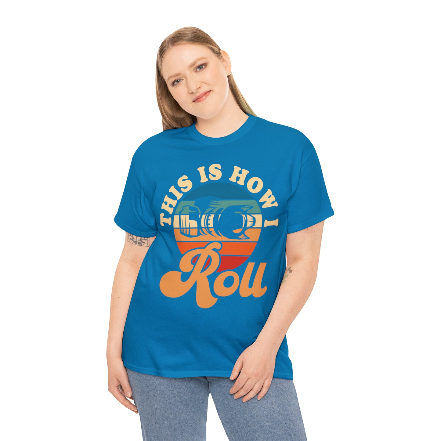 This Is How I Roll Camera Photography Cotton Tee