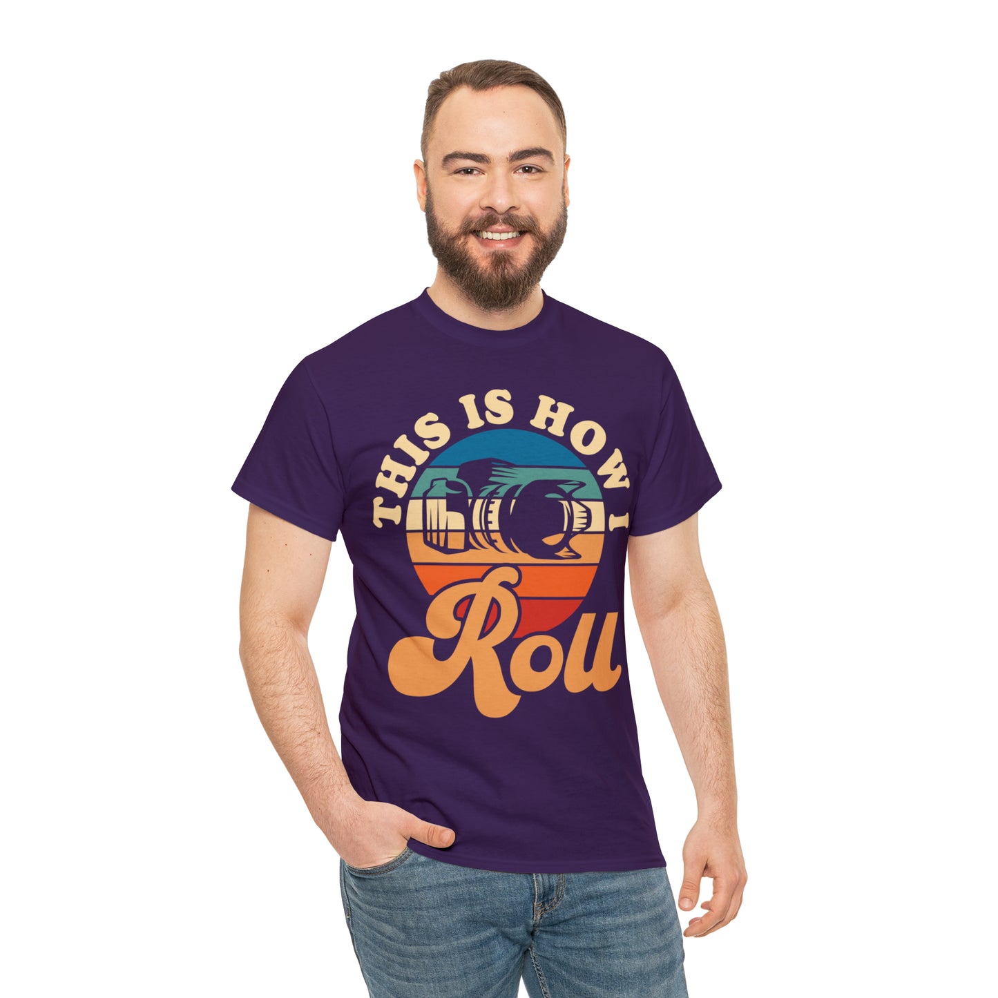 This Is How I Roll Camera Photography Cotton Tee
