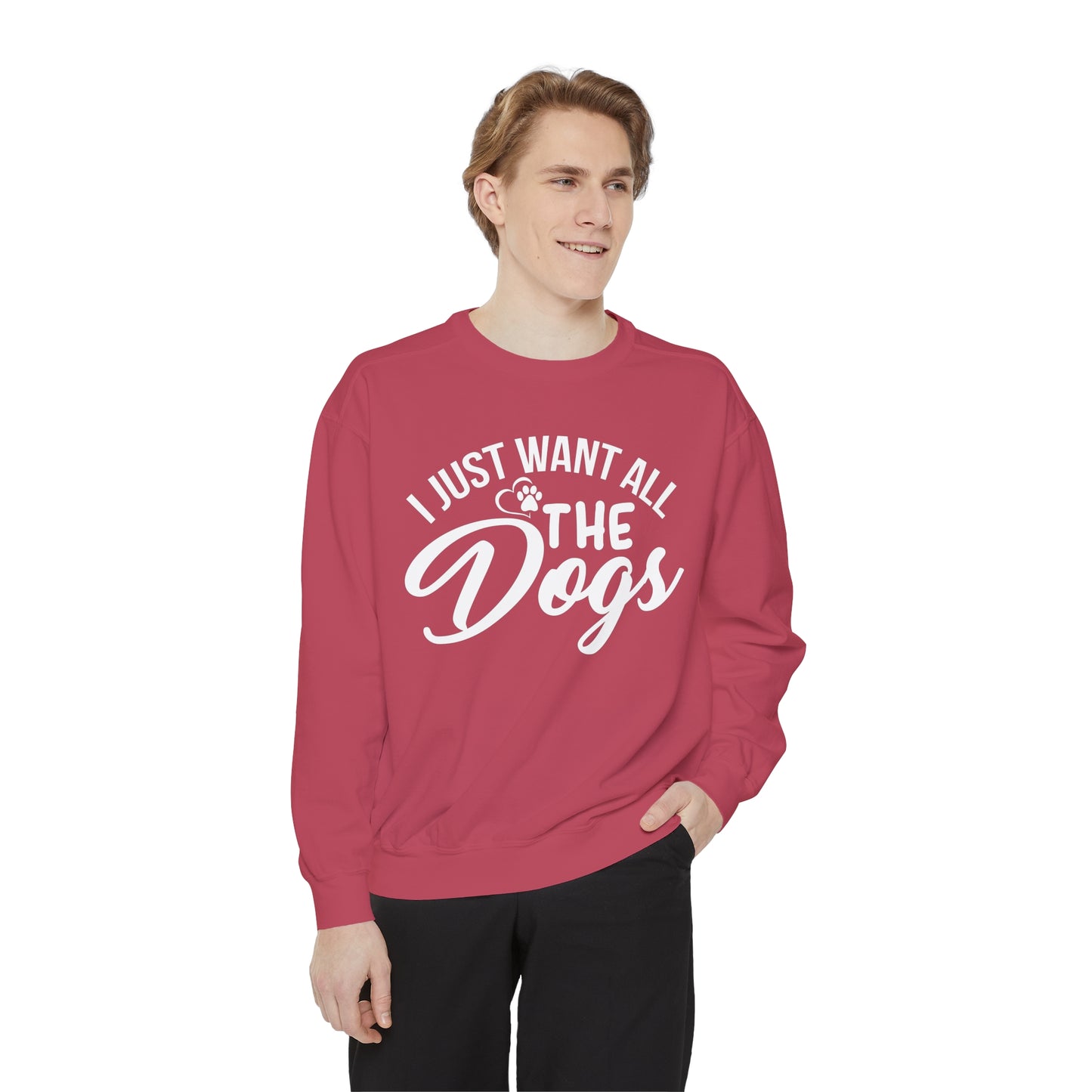 I Just Want All The Dogs Sweatshirt
