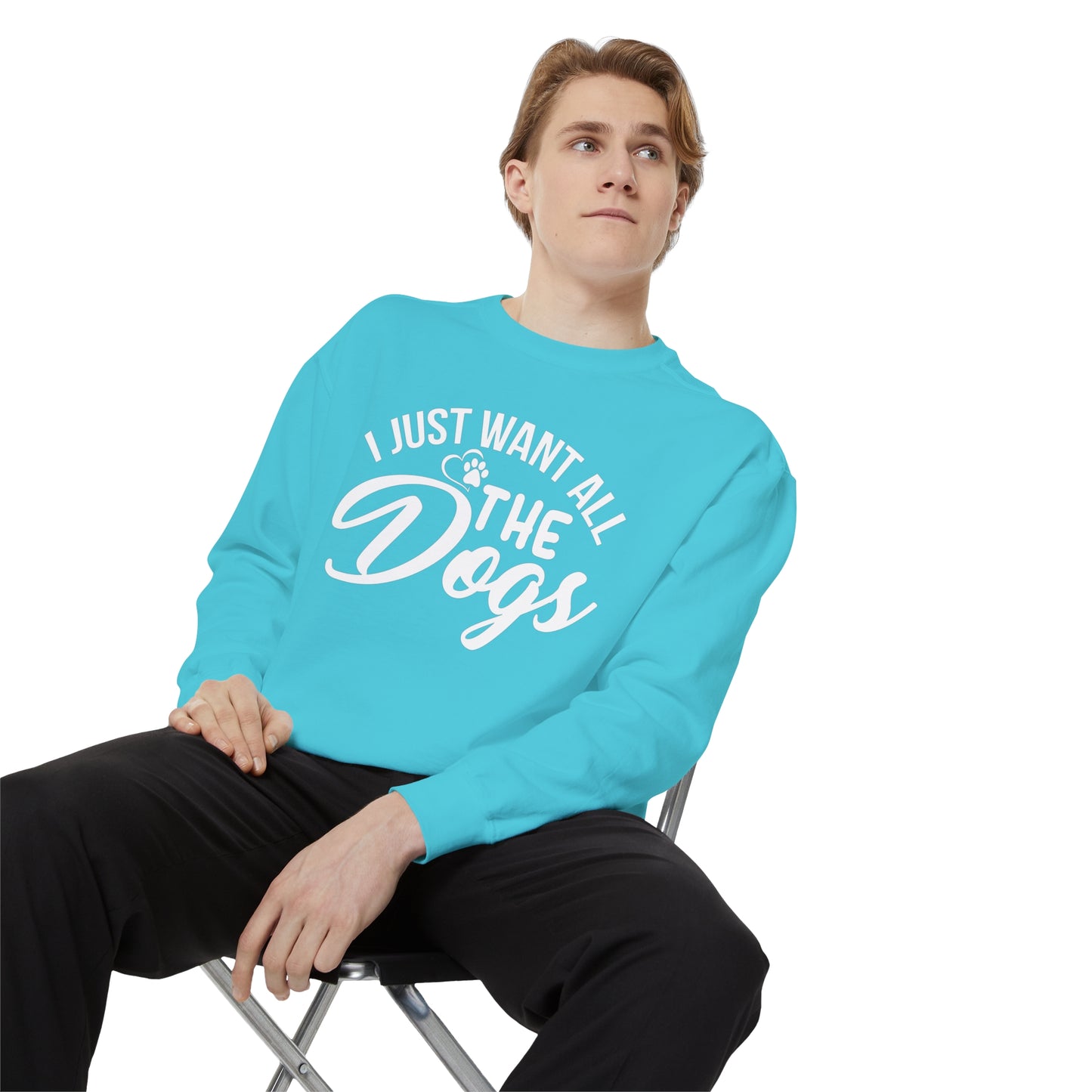 I Just Want All The Dogs Sweatshirt