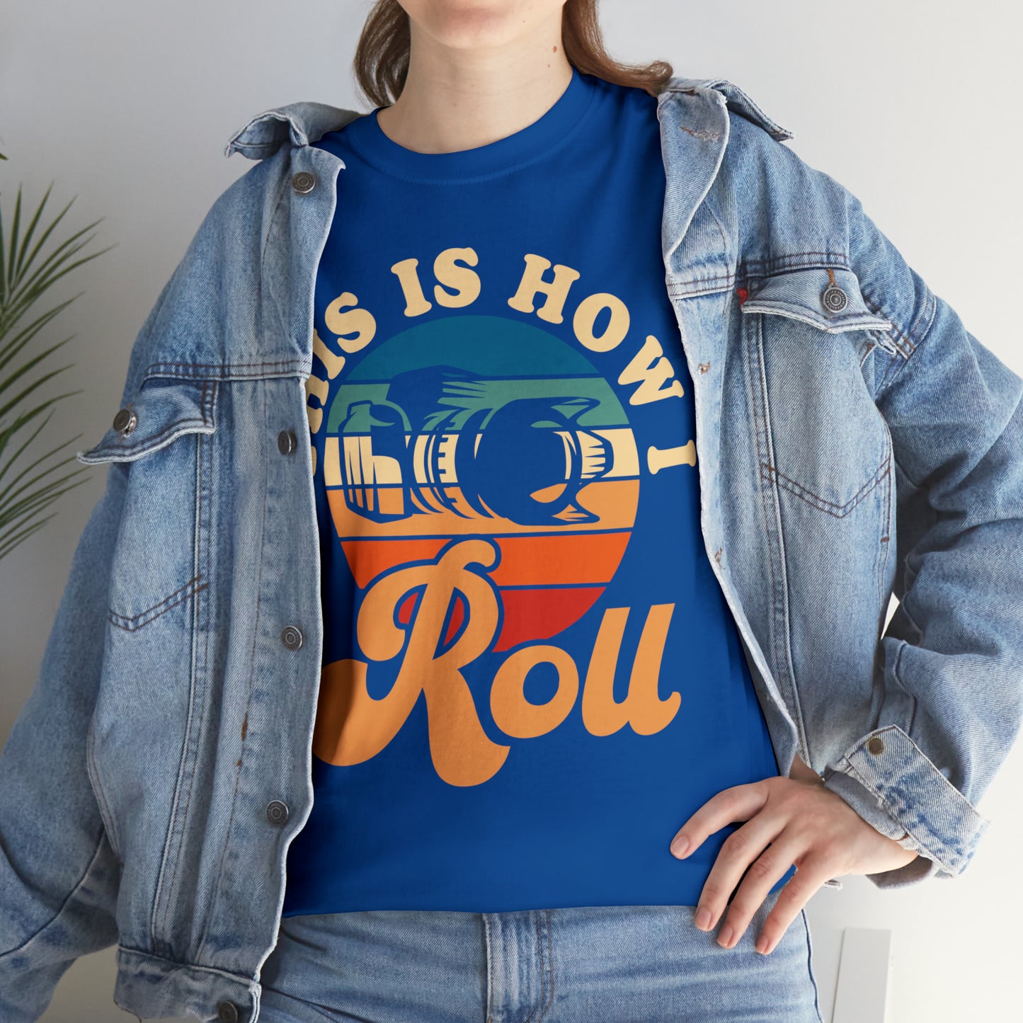 This Is How I Roll Camera Photography Cotton Tee
