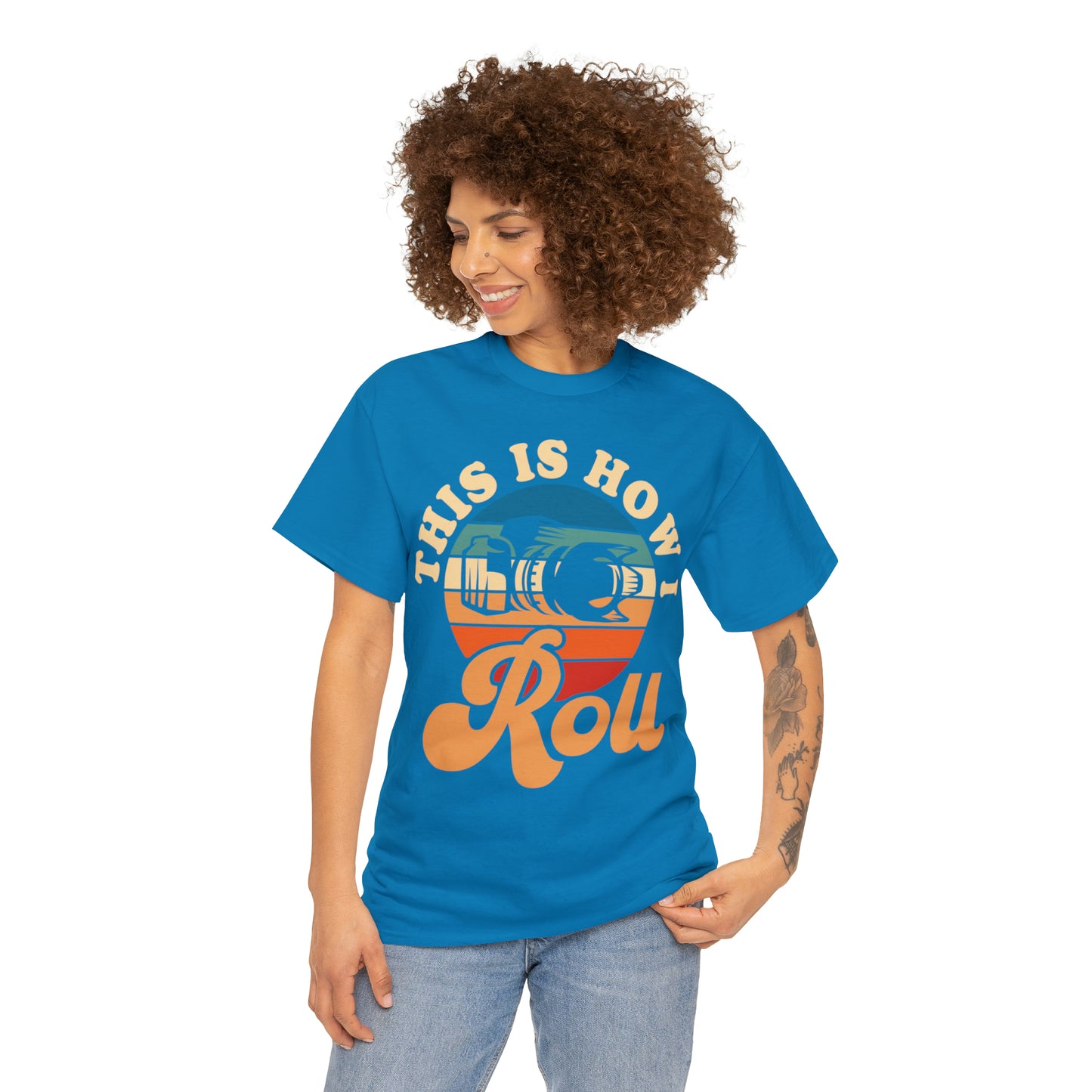 This Is How I Roll Camera Photography Cotton Tee