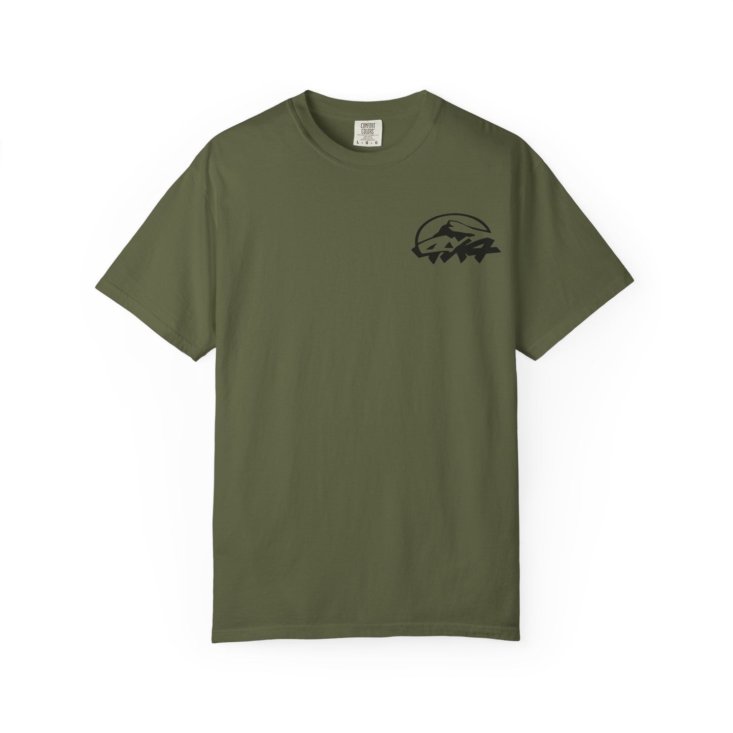 Patriotic Adventure T-Shirt – Unisex Garment-Dyed Tee for Outdoor Enthusiasts, Great for Jeep Lovers, Casual Wear, Gifts