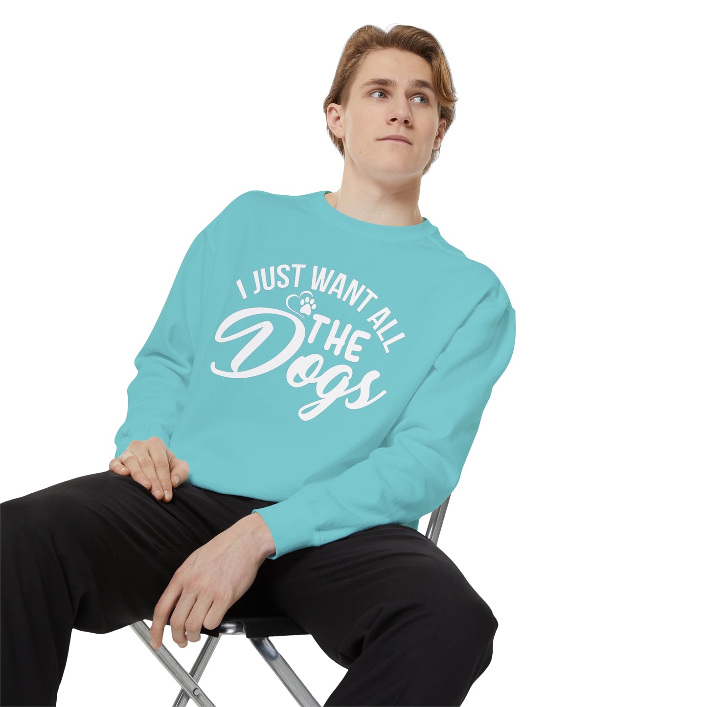 I Just Want All The Dogs Sweatshirt