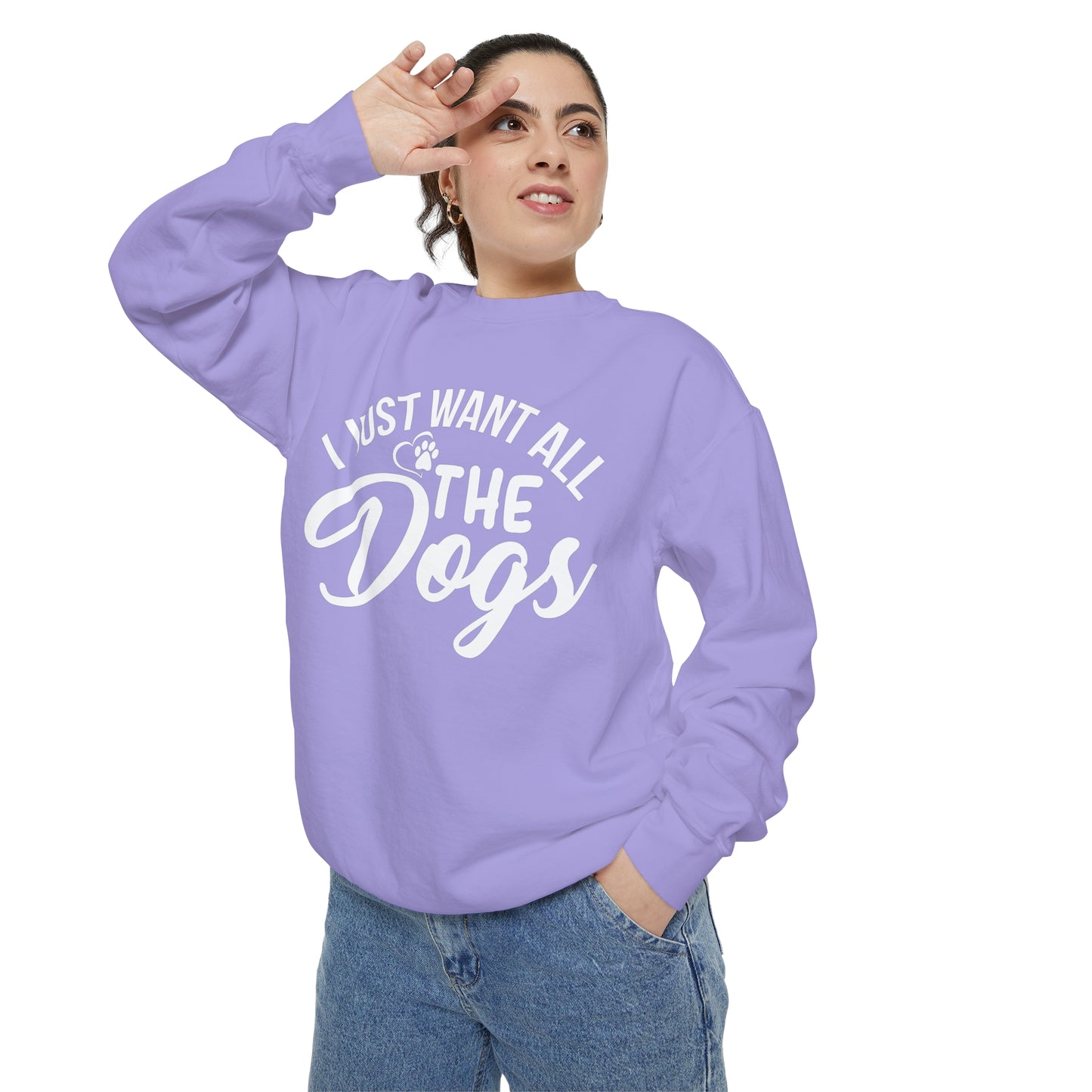 I Just Want All The Dogs Sweatshirt