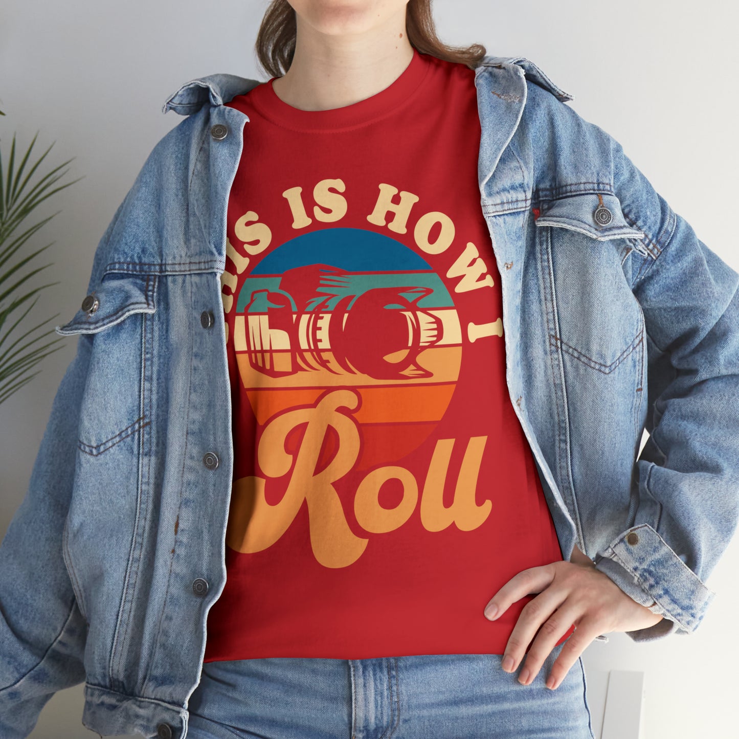 This Is How I Roll Camera Photography Cotton Tee