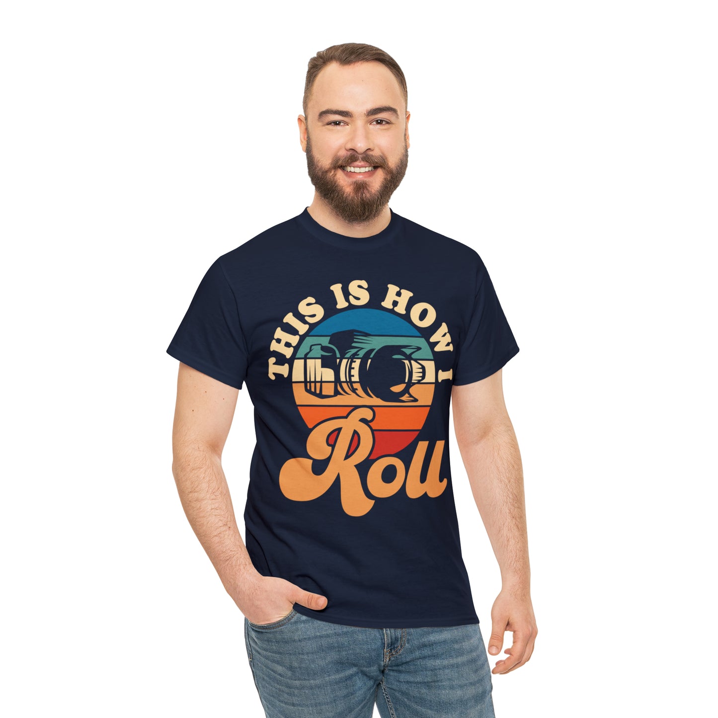 This Is How I Roll Camera Photography Cotton Tee