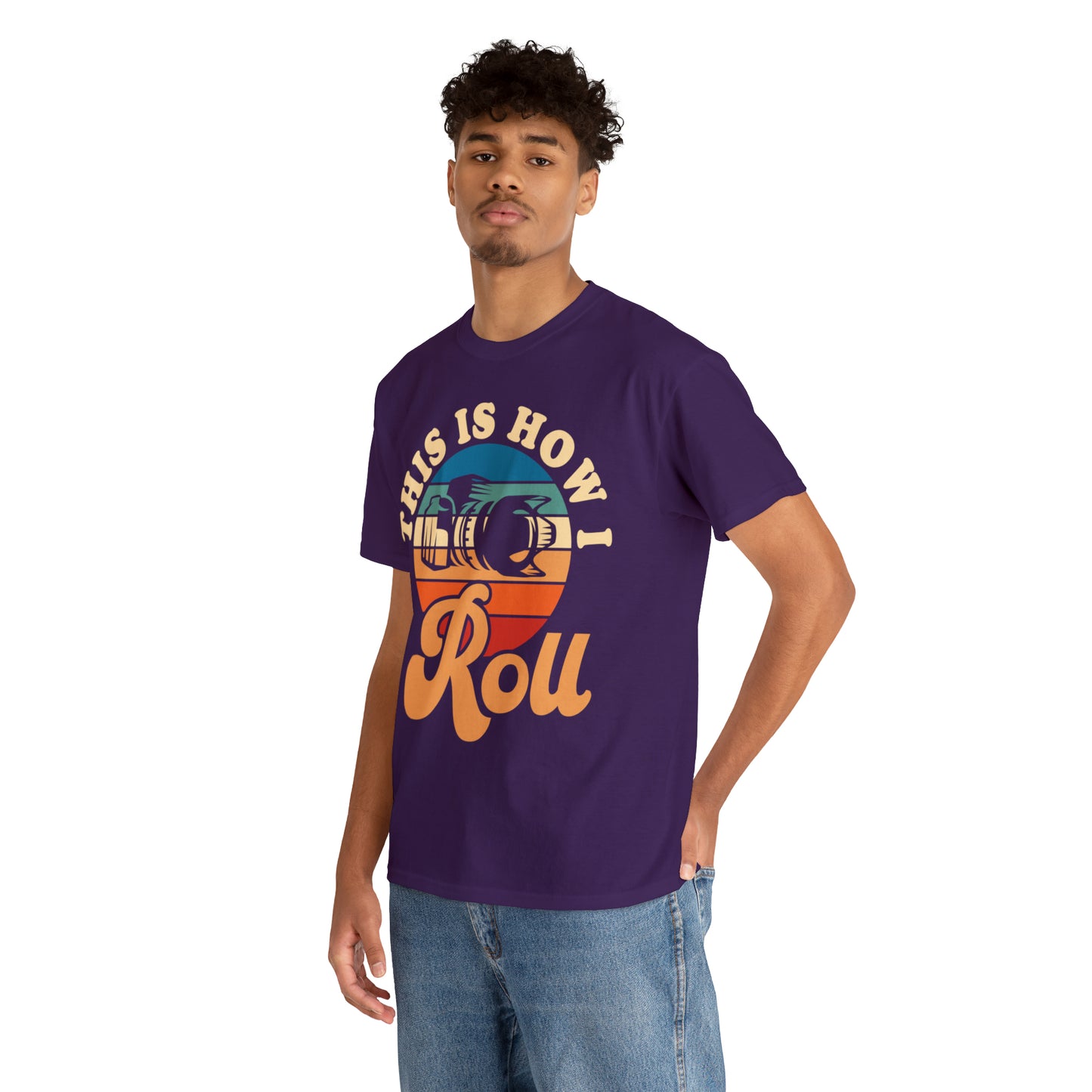 This Is How I Roll Camera Photography Cotton Tee