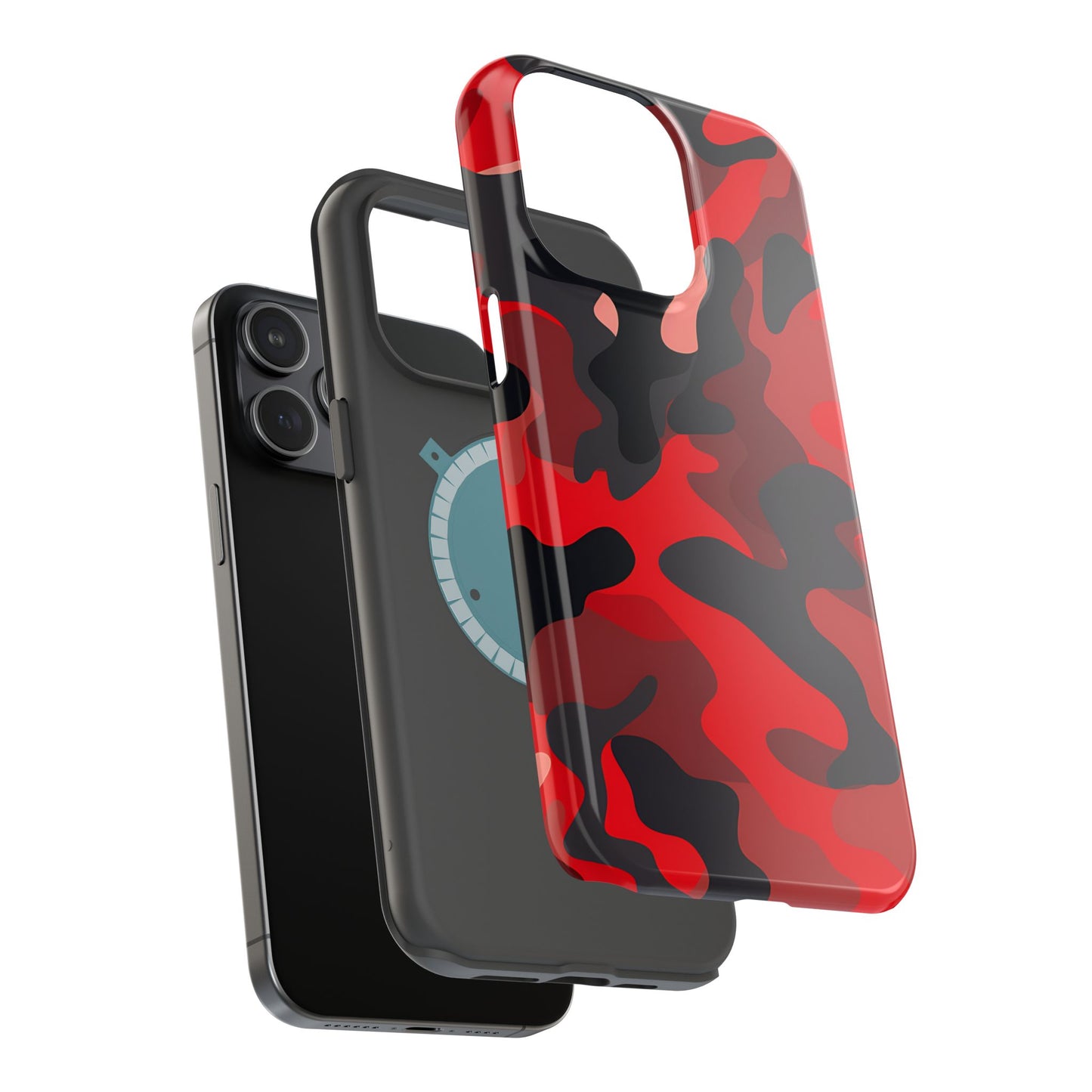 Camo Magnetic Tough Case | Phone Protection, Trendy Accessory, Durable Cover, Unique Style