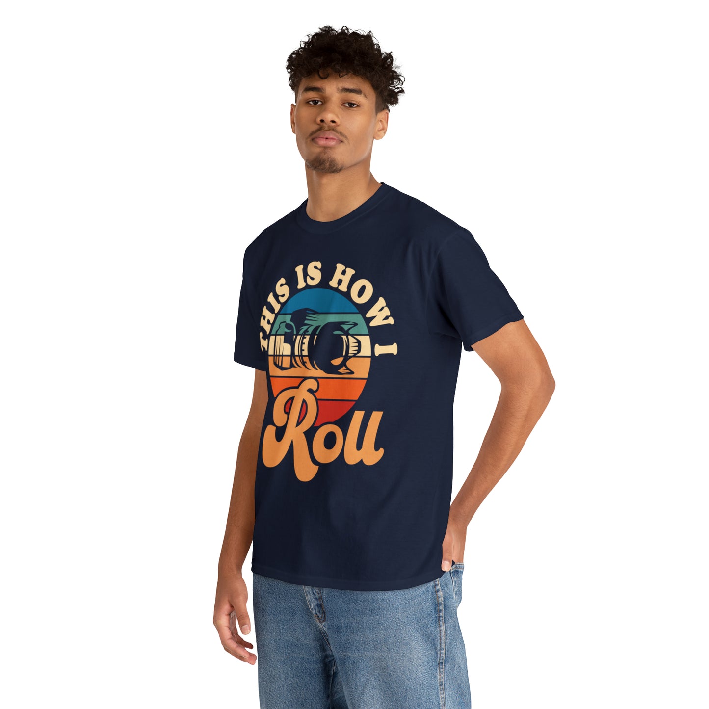 This Is How I Roll Camera Photography Cotton Tee