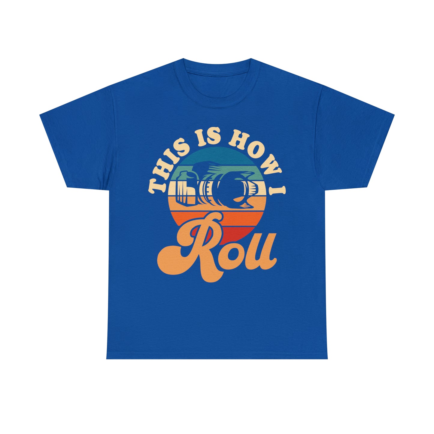 This Is How I Roll Camera Photography Cotton Tee