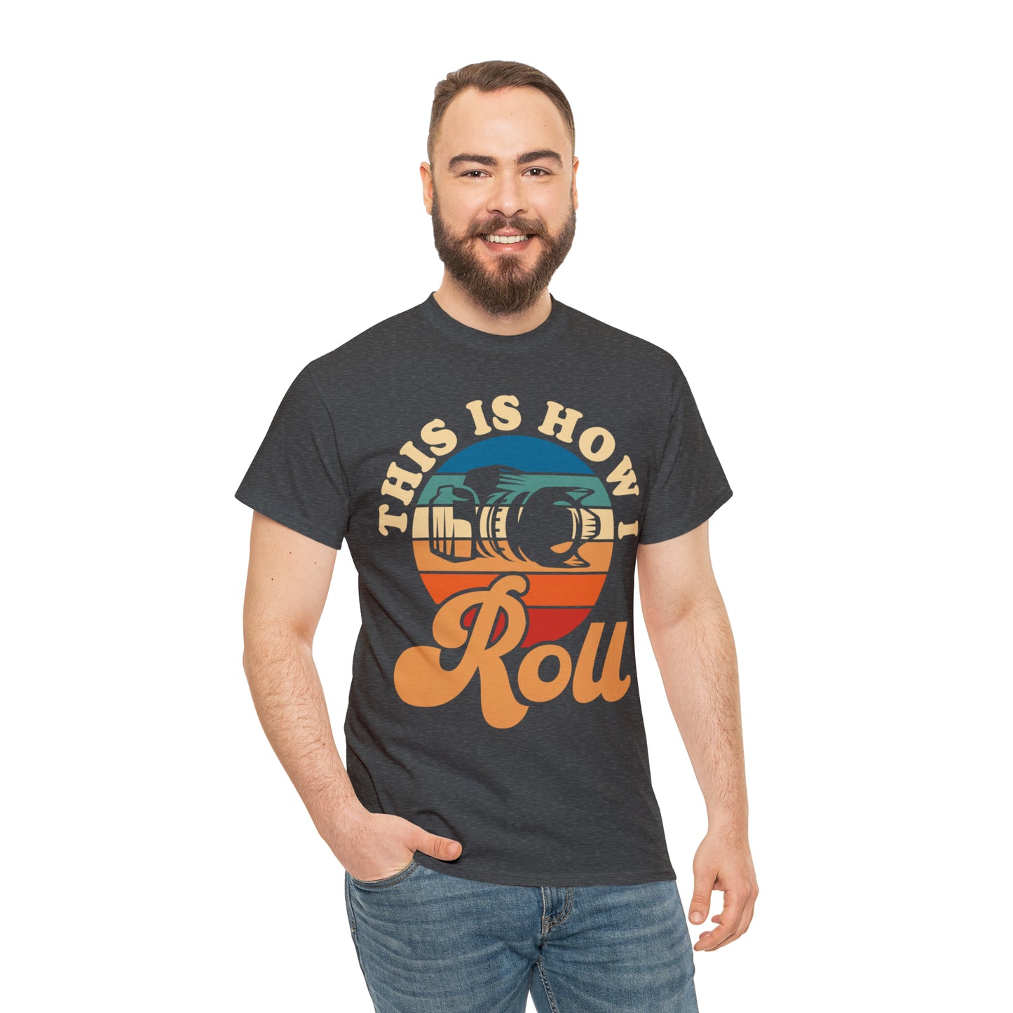 This Is How I Roll Camera Photography Cotton Tee