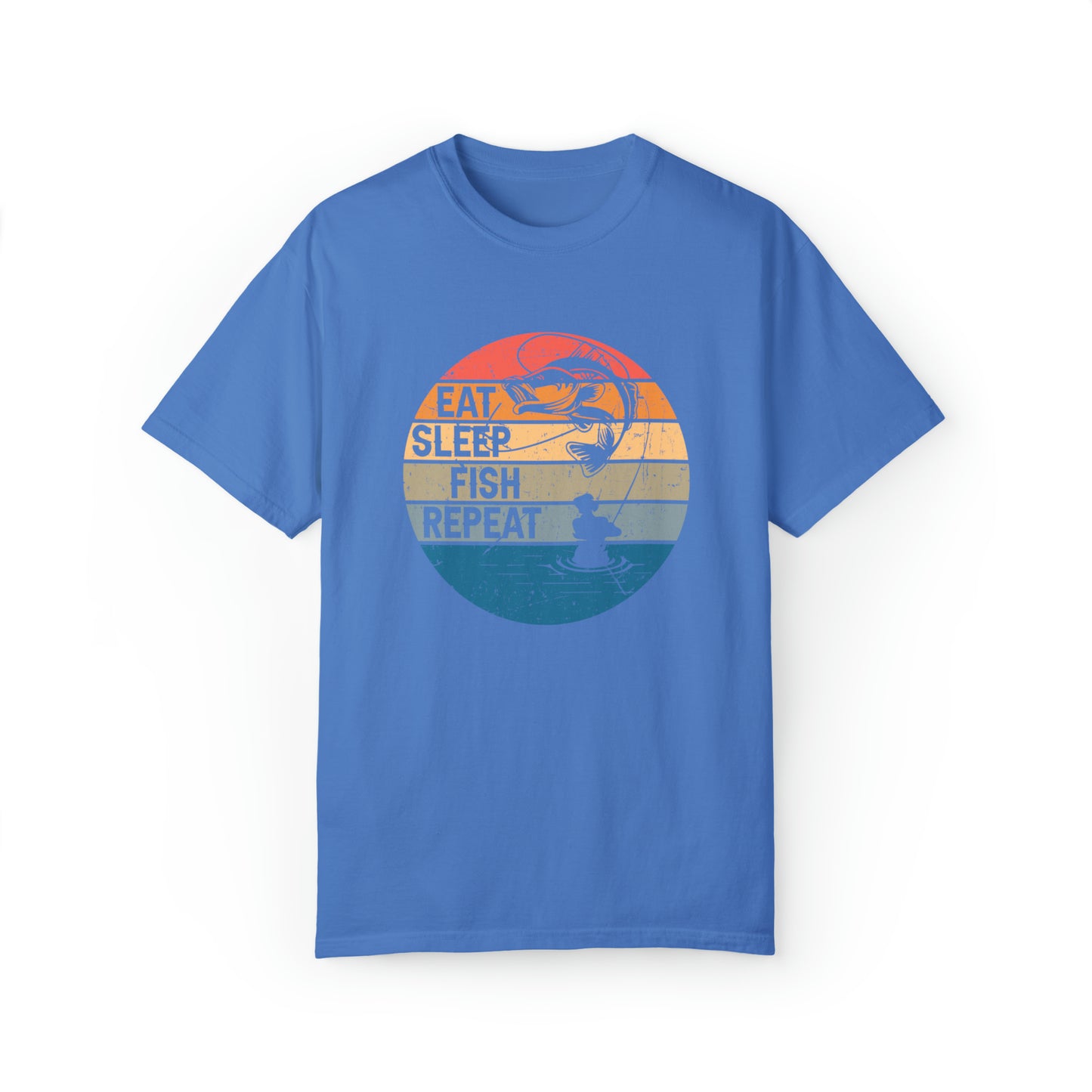 Eat Sleep Fish Repeat T-shirt