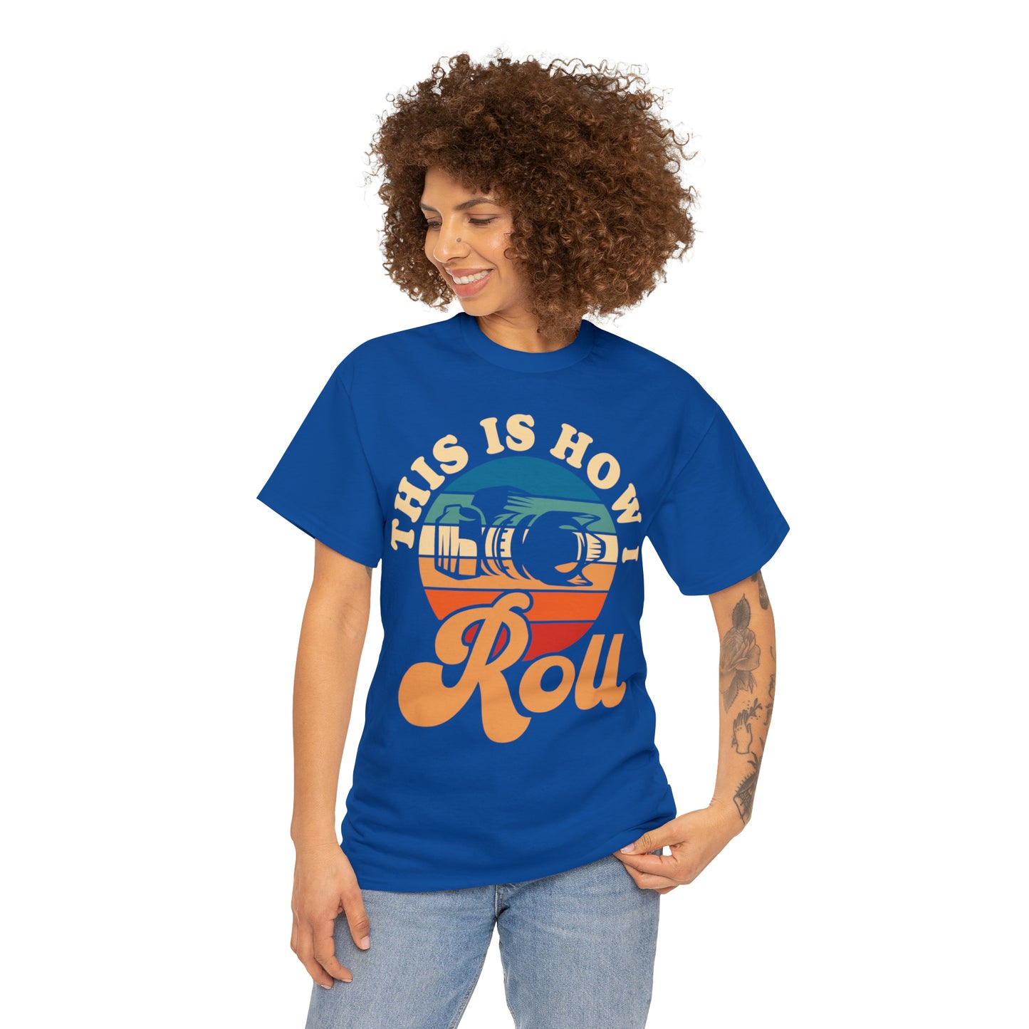 This Is How I Roll Camera Photography Cotton Tee