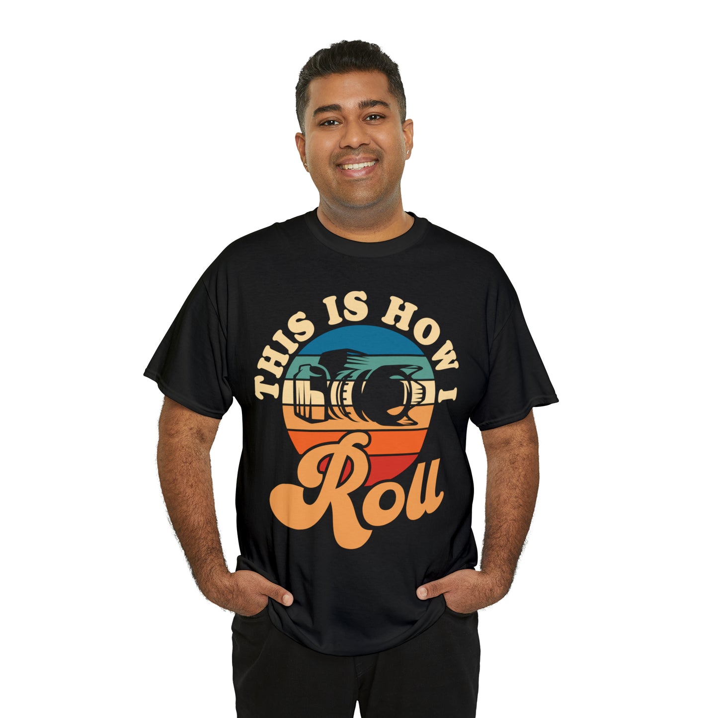 This Is How I Roll Camera Photography Cotton Tee