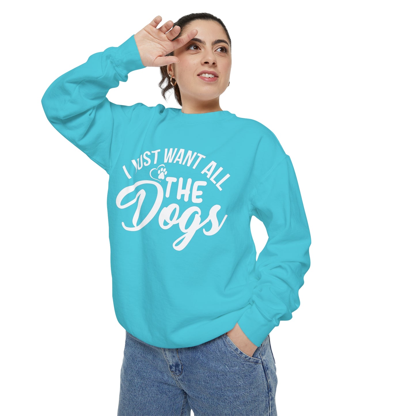 I Just Want All The Dogs Sweatshirt