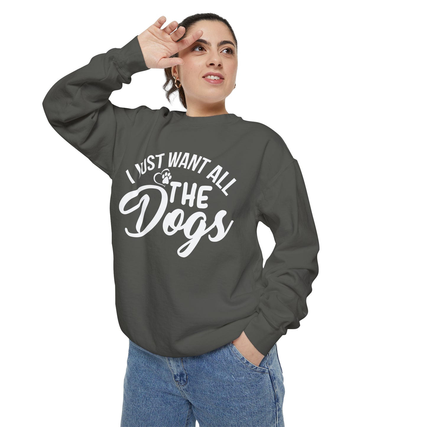I Just Want All The Dogs Sweatshirt