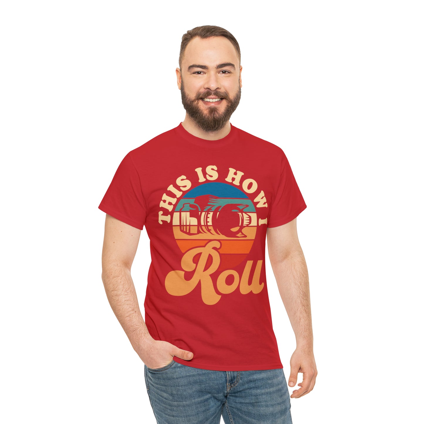This Is How I Roll Camera Photography Cotton Tee