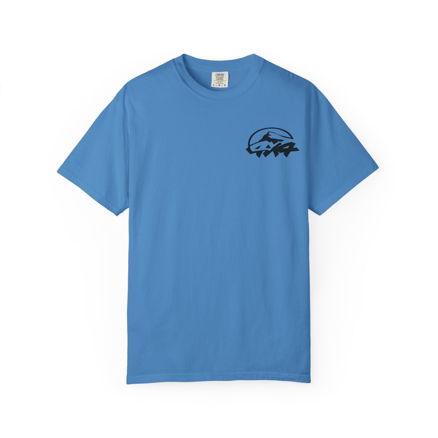 Patriotic Adventure T-Shirt – Unisex Garment-Dyed Tee for Outdoor Enthusiasts, Great for Jeep Lovers, Casual Wear, Gifts