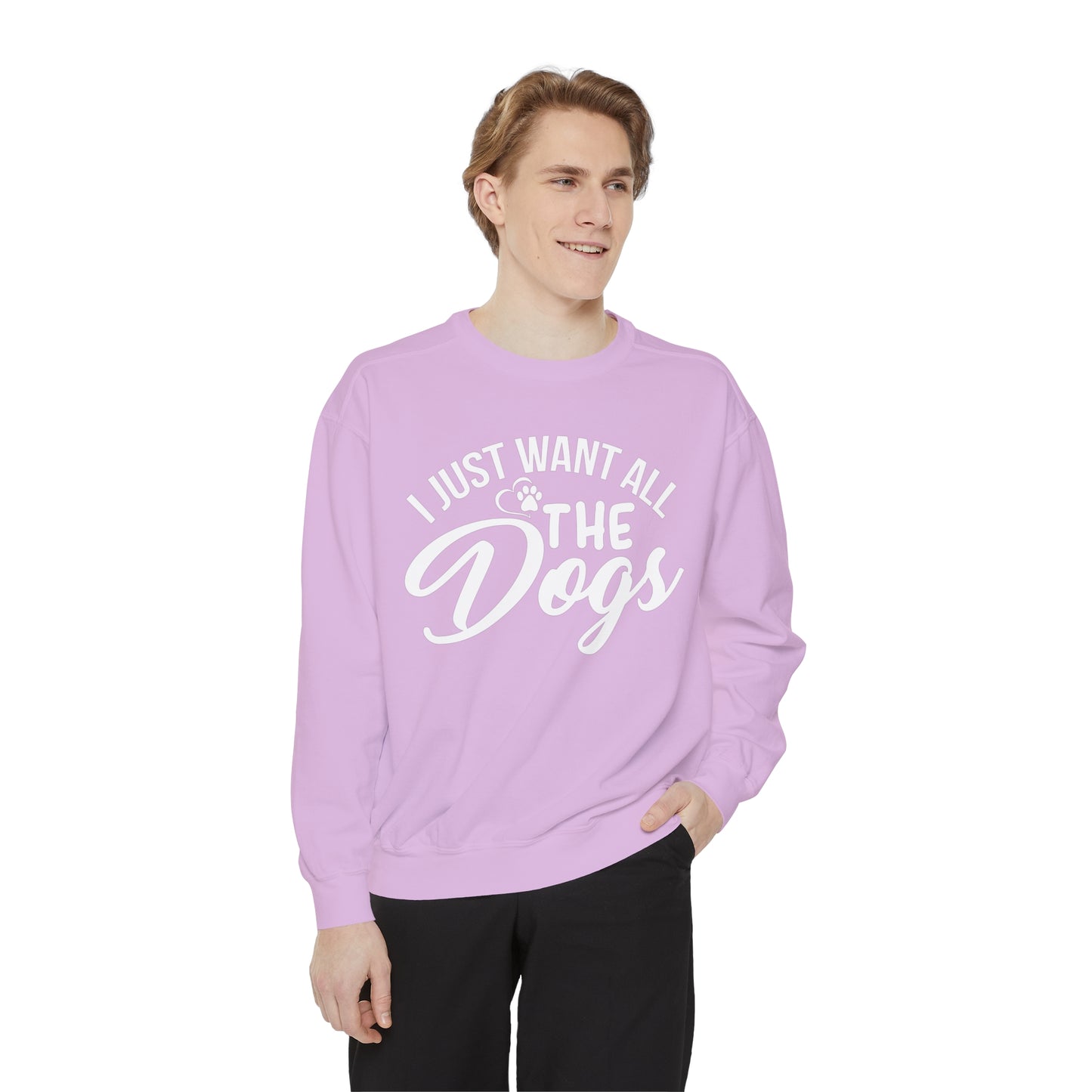 I Just Want All The Dogs Sweatshirt