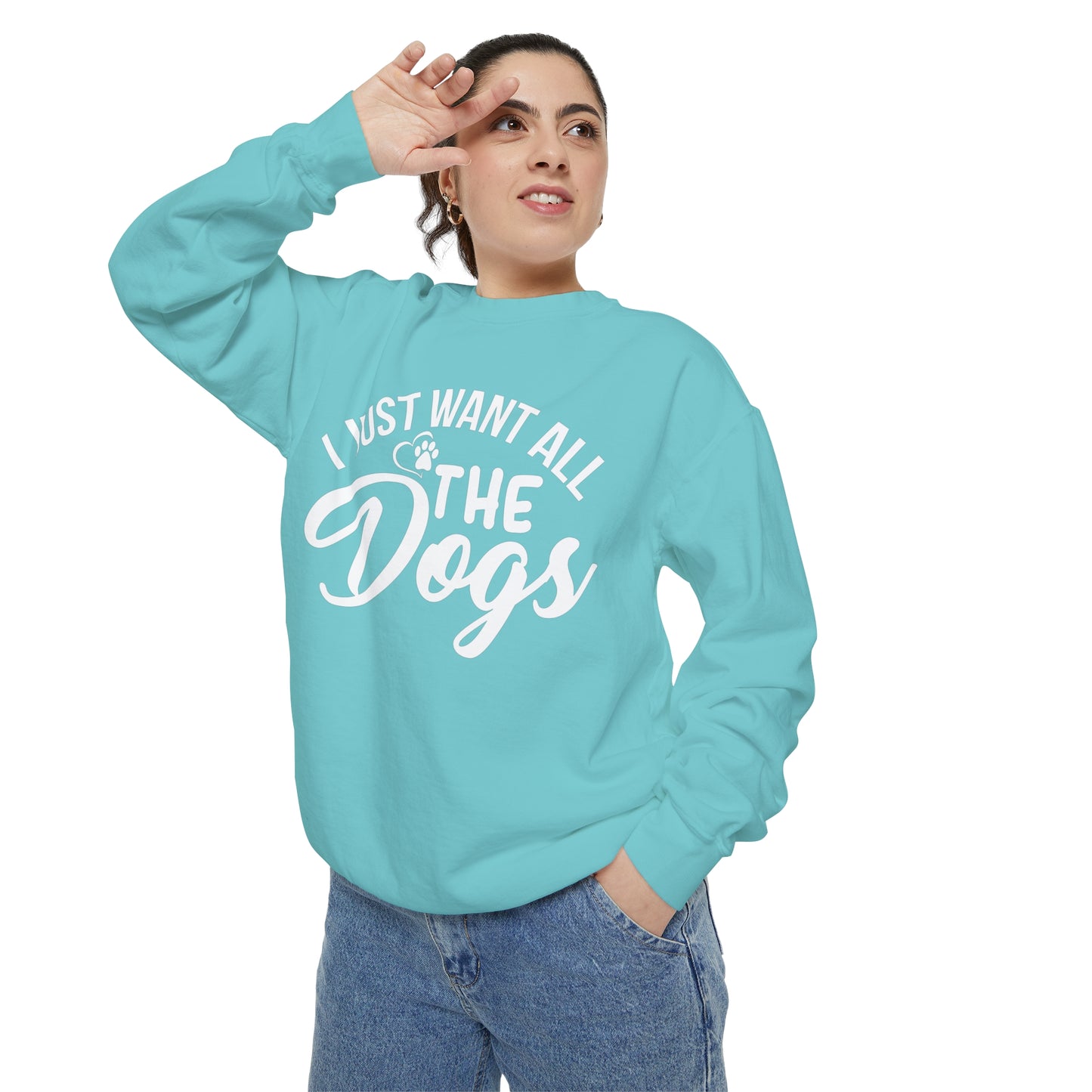 I Just Want All The Dogs Sweatshirt