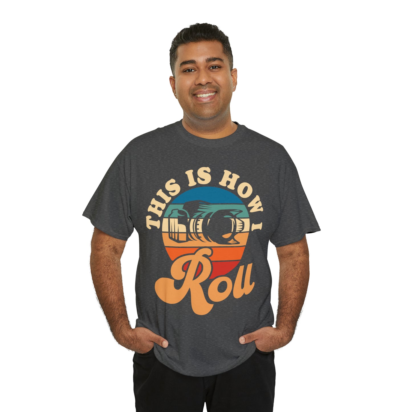 This Is How I Roll Camera Photography Cotton Tee