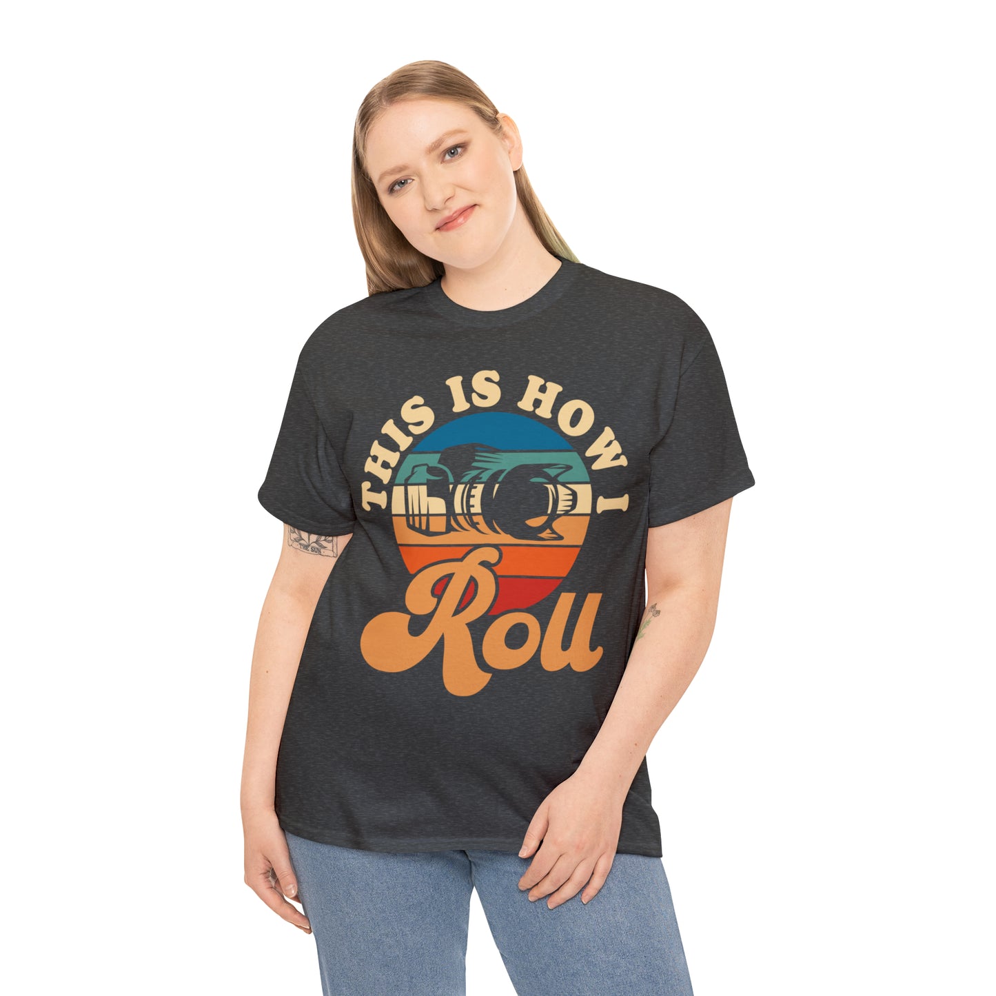 This Is How I Roll Camera Photography Cotton Tee