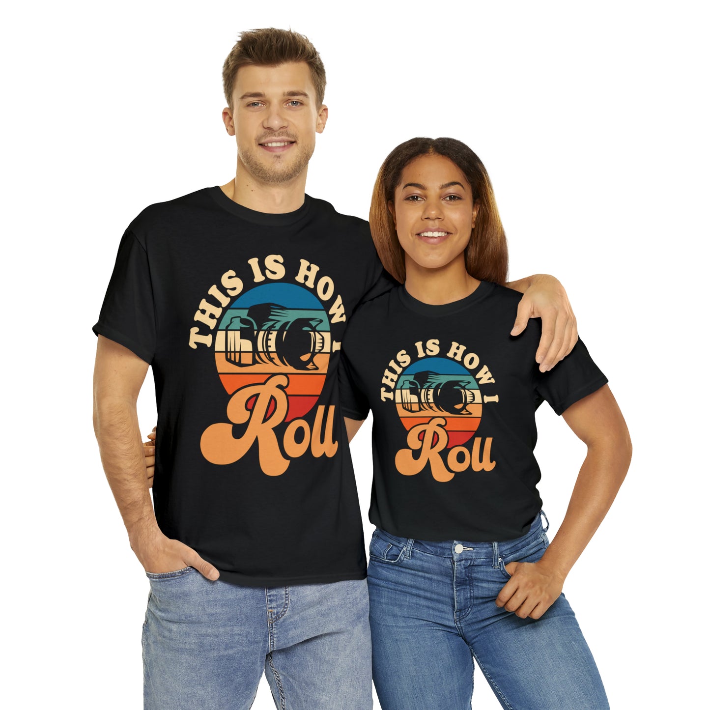 This Is How I Roll Camera Photography Cotton Tee