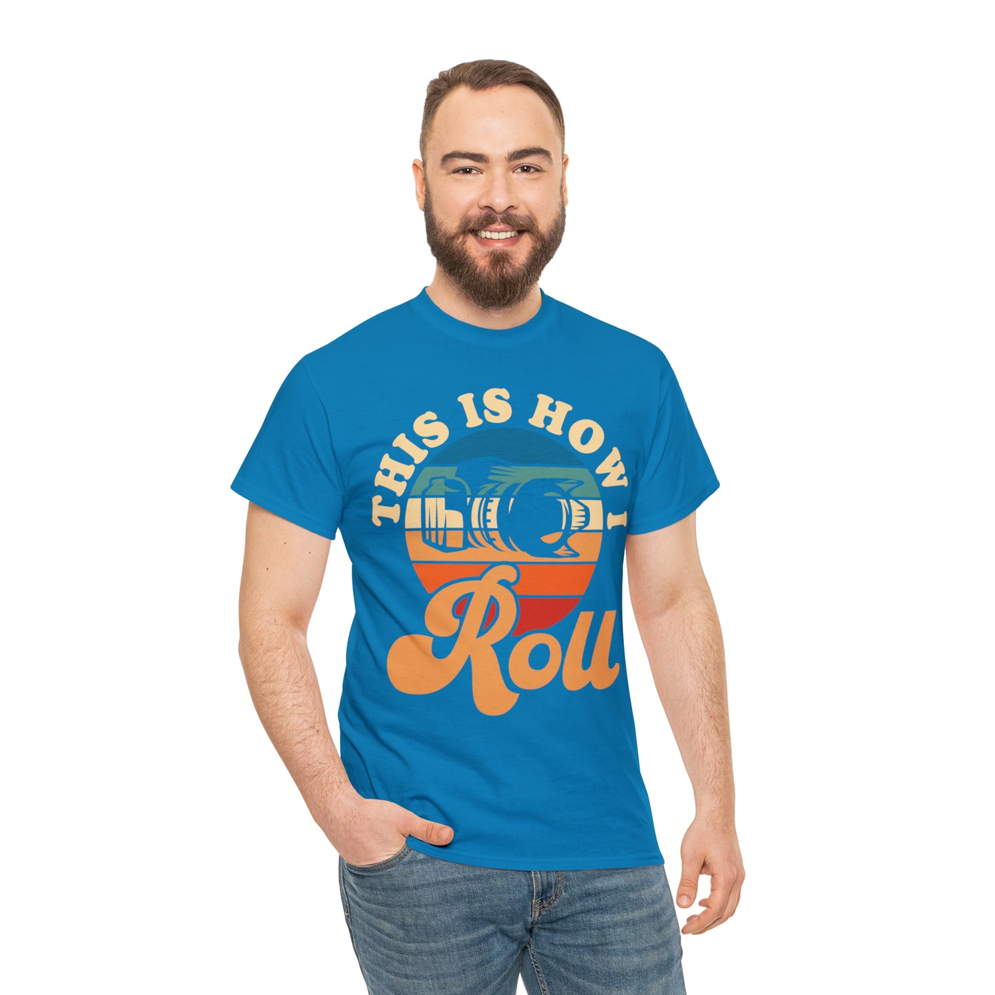This Is How I Roll Camera Photography Cotton Tee