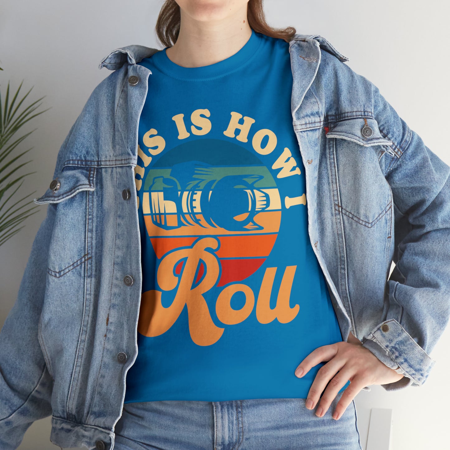This Is How I Roll Camera Photography Cotton Tee