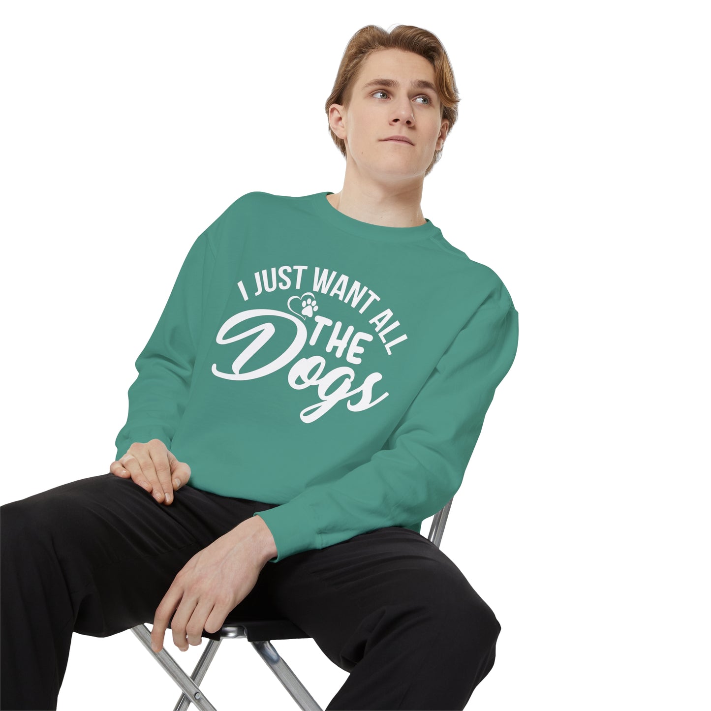 I Just Want All The Dogs Sweatshirt