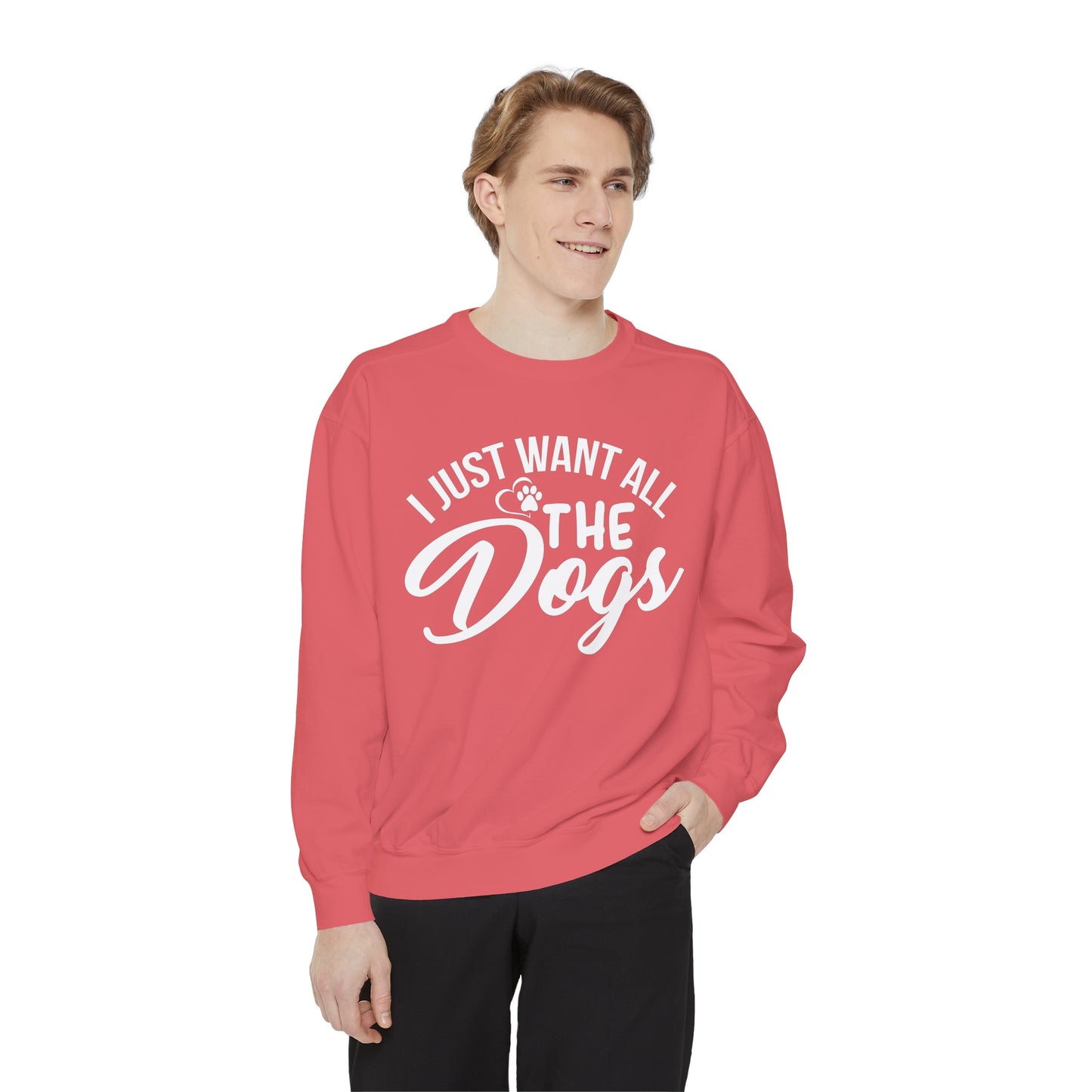 I Just Want All The Dogs Sweatshirt