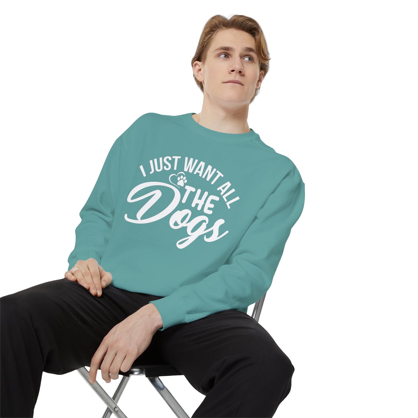 I Just Want All The Dogs Sweatshirt