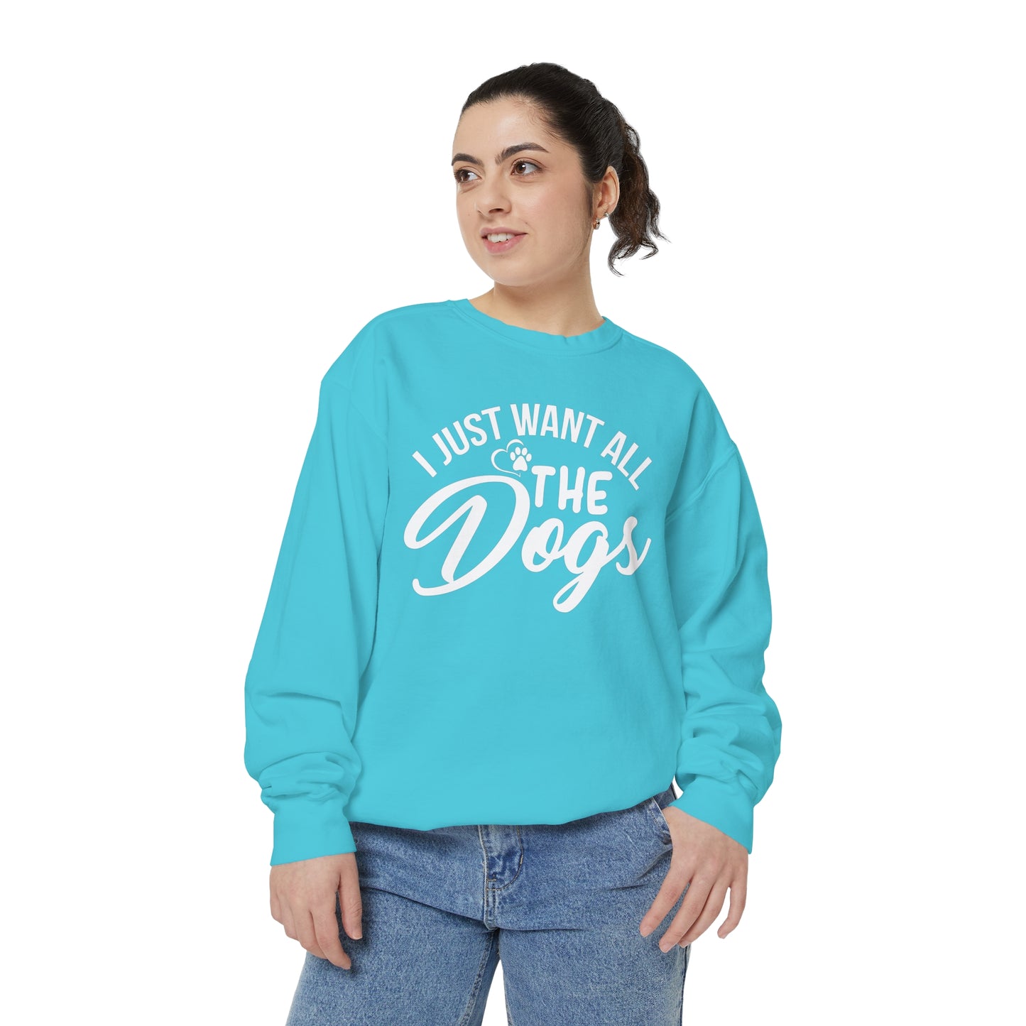 I Just Want All The Dogs Sweatshirt